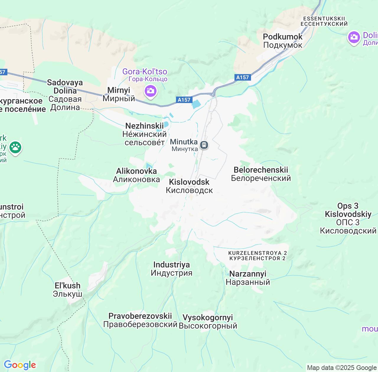 Map image for Intellectual Property Lawyers in Kislovodsk and Stavropol Kray IP firms at coordinates  ; .
