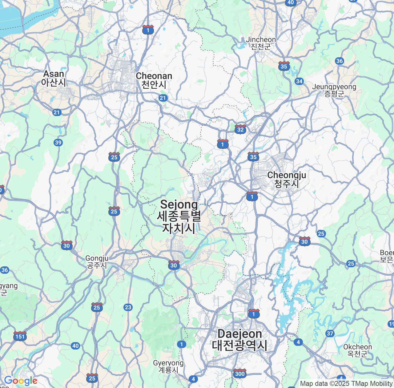 Map image for Intellectual Property Lawyers in Sejong-si and South Korea IP firms at coordinates  ; .