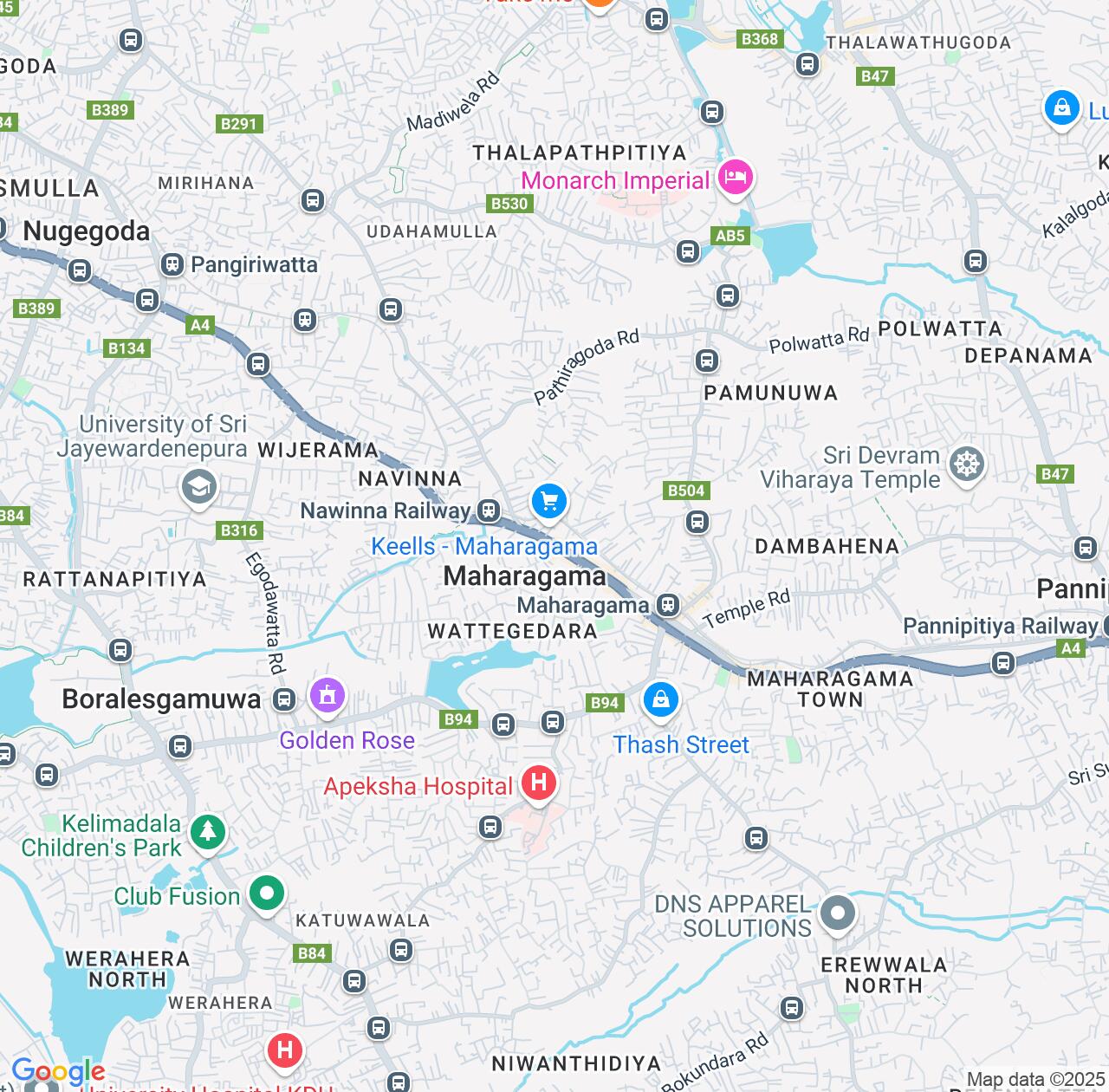 Map image for Intellectual Property Lawyers in Maharagama and Western Province IP firms at coordinates  ; .