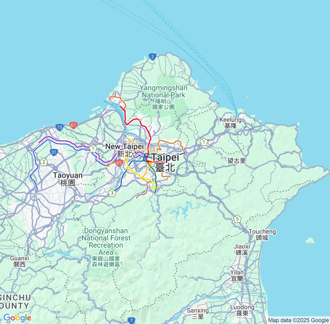 Map image for Intellectual Property Lawyers in New Taipei City and Taipei IP firms at coordinates  ; .