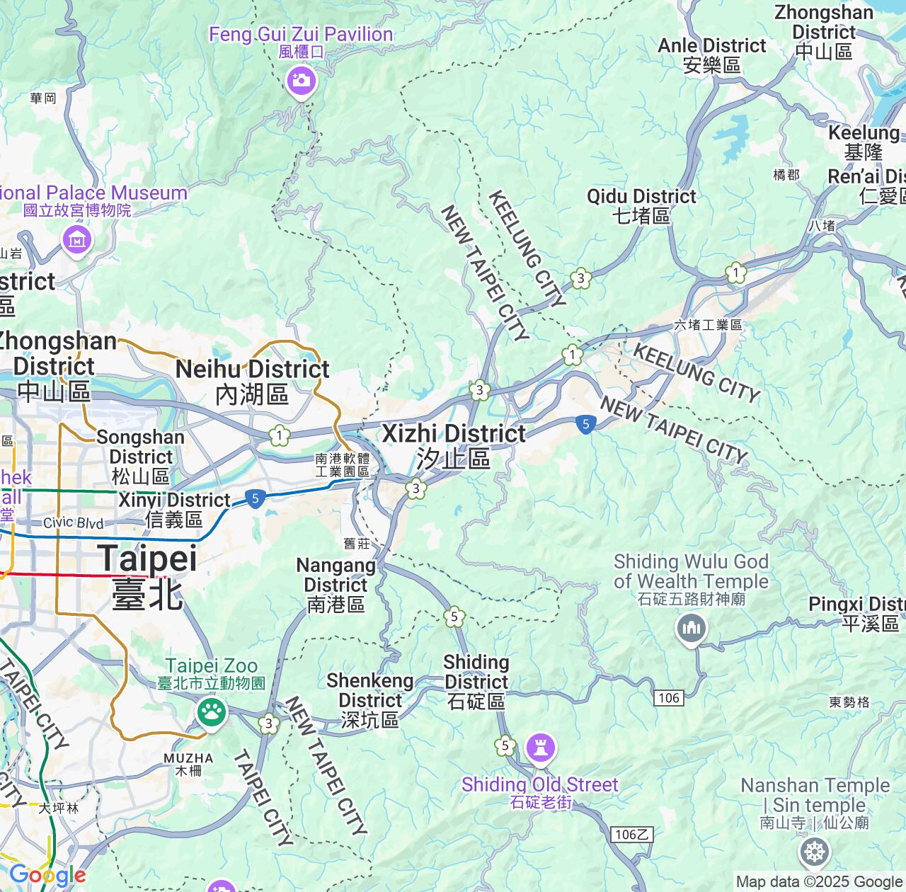 Map image for Intellectual Property Lawyers in Xizhi and Taipei IP firms at coordinates  ; .