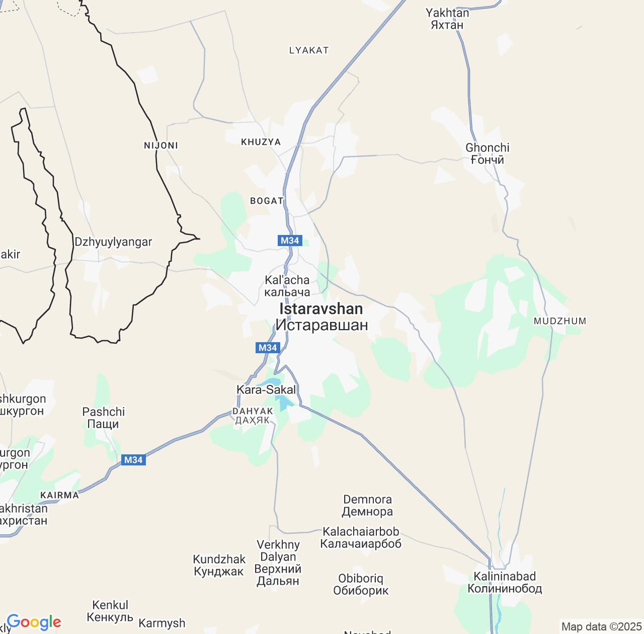 Map image for Intellectual Property Lawyers in Istaravshan and Sughd IP firms at coordinates  ; .