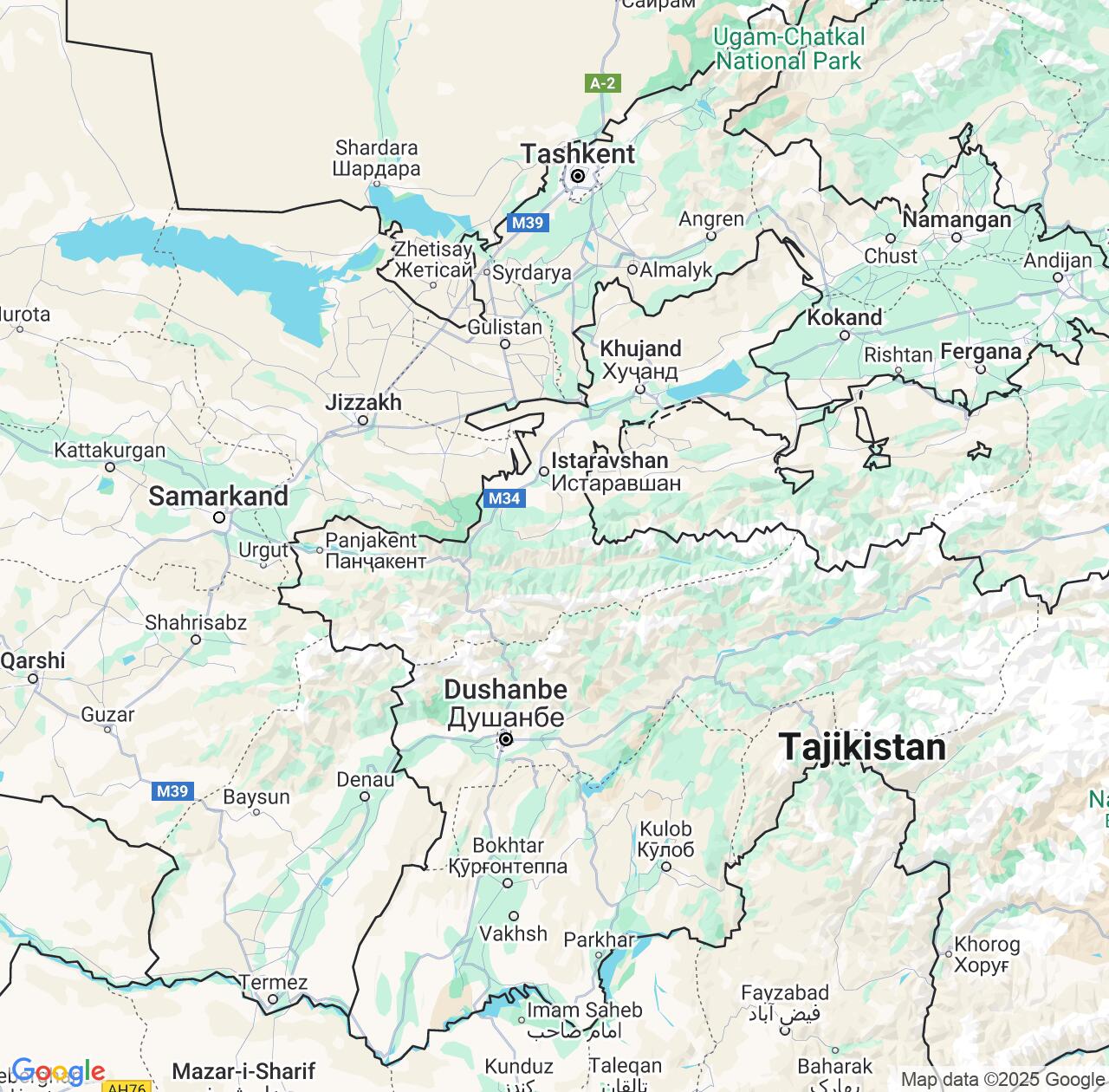 Map image for Intellectual Property Lawyers in Sughd and Tajikistan IP firms at coordinates  ; .