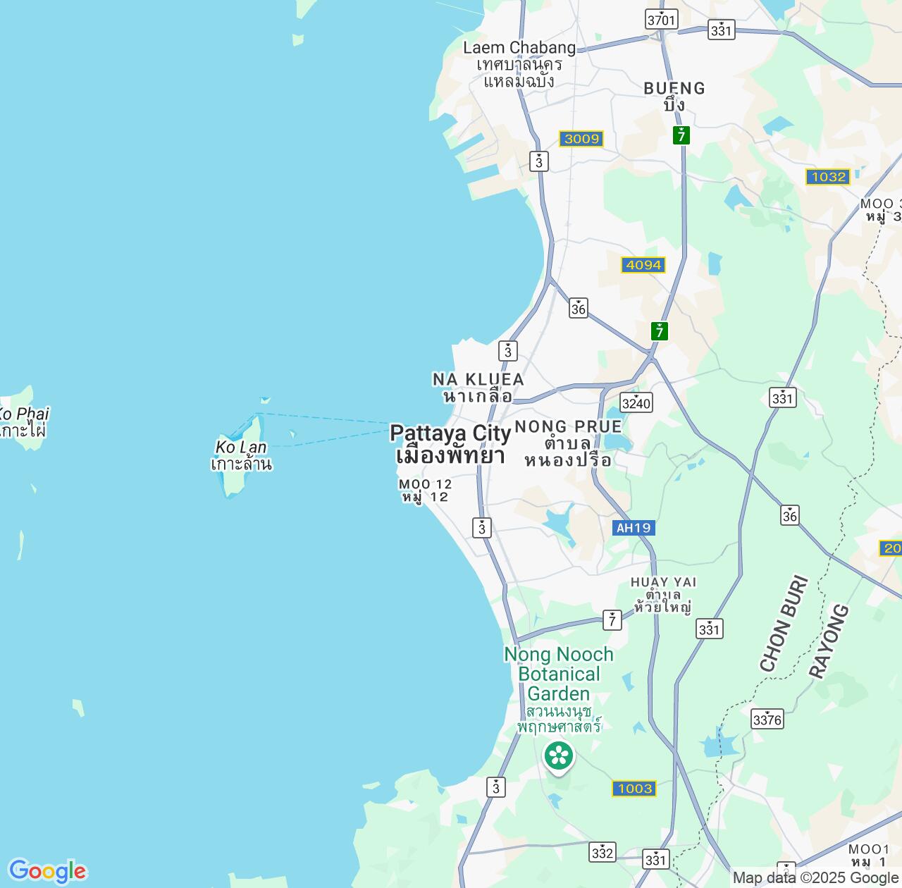 Map image for Intellectual Property Lawyers in Pattaya and Chon Buri IP firms at coordinates  ; .