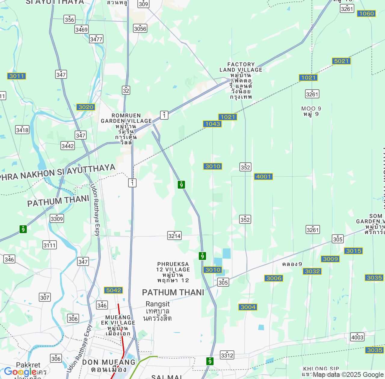 Map image for Intellectual Property Lawyers in Khlong Luang and Pathum Thani IP firms at coordinates  ; .