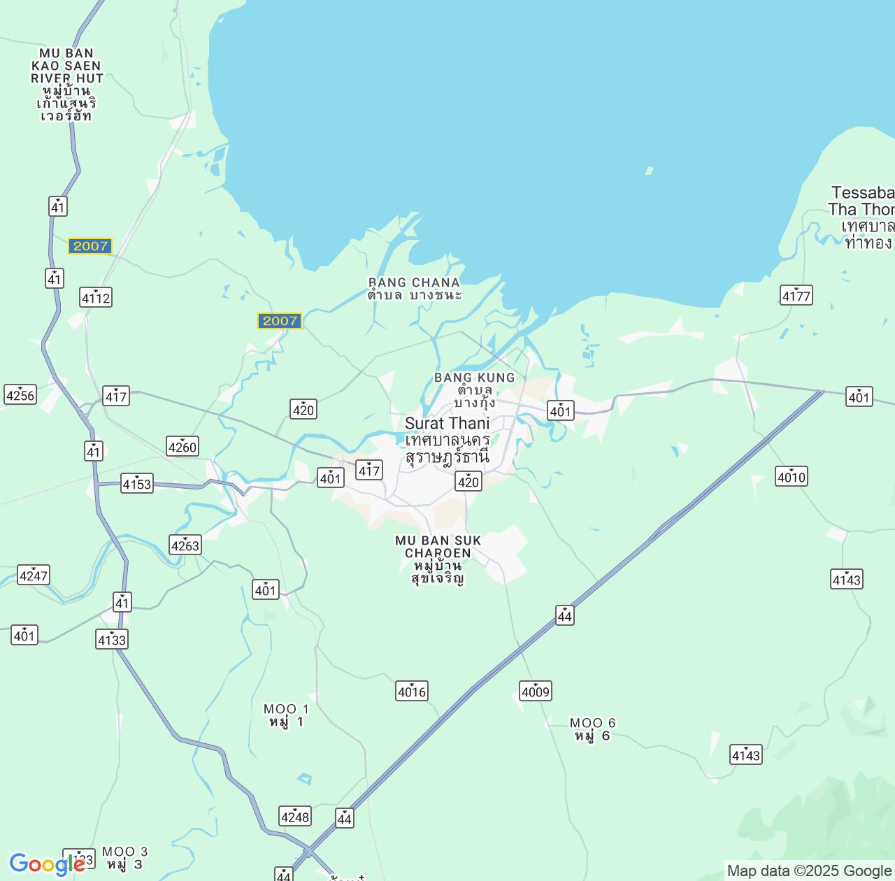 Map image for Intellectual Property Lawyers in Surat Thani and Thailand IP firms at coordinates  ; .