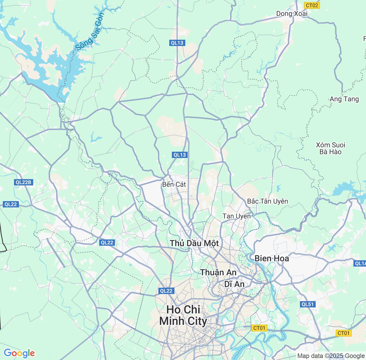Map image for Intellectual Property Lawyers in Bình Dương Province and Vietnam IP firms at coordinates  ; .