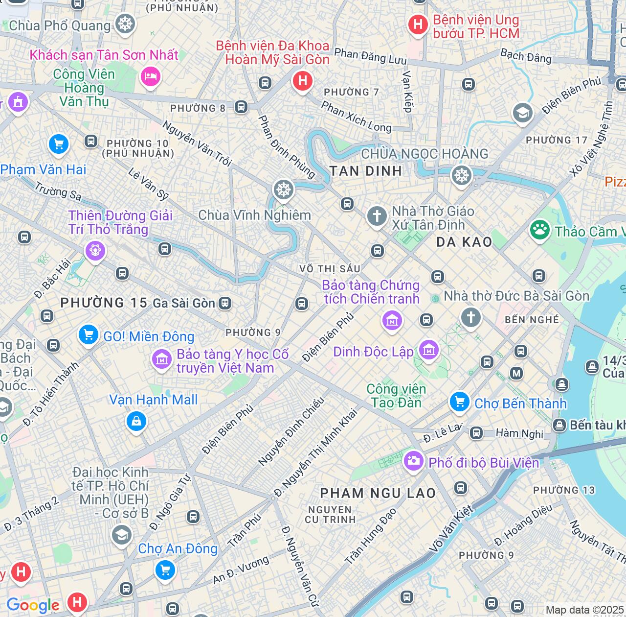 Map image for Intellectual Property Lawyers in Quan Ba and Ho Chi Minh IP firms at coordinates  ; .