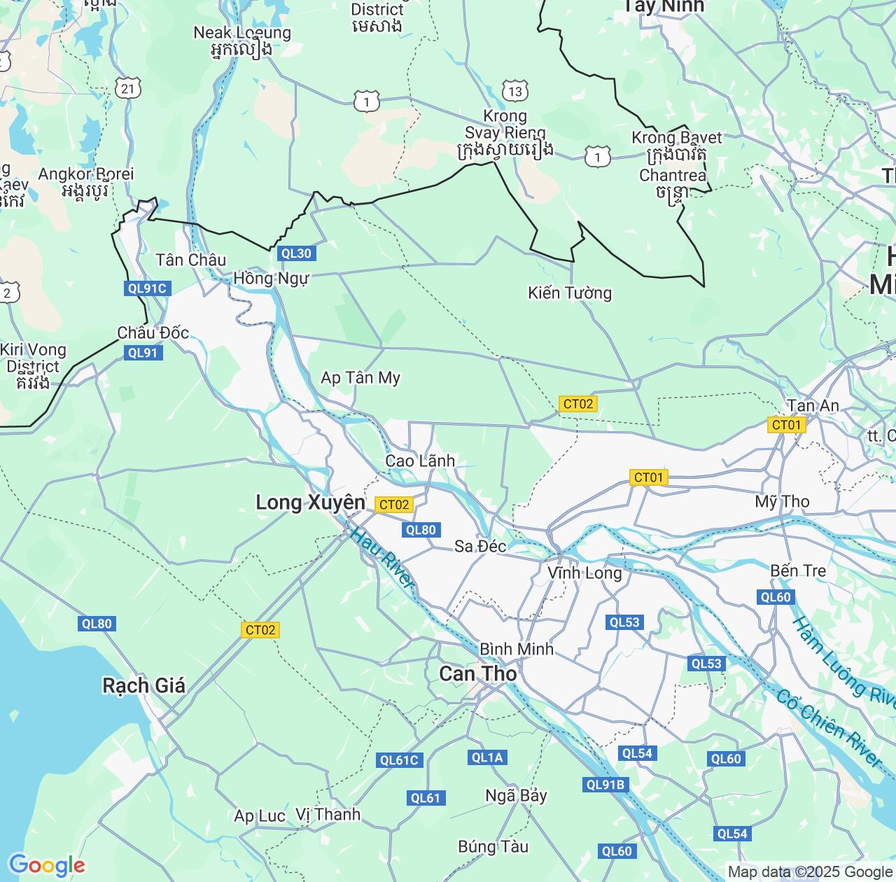Map image for Intellectual Property Lawyers in Đồng Tháp Province and Vietnam IP firms at coordinates  ; .