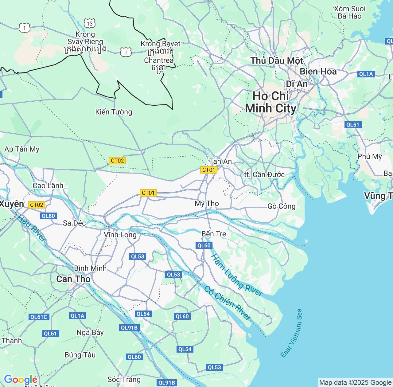 Map image for Intellectual Property Lawyers in Tiền Giang and Vietnam IP firms at coordinates  ; .