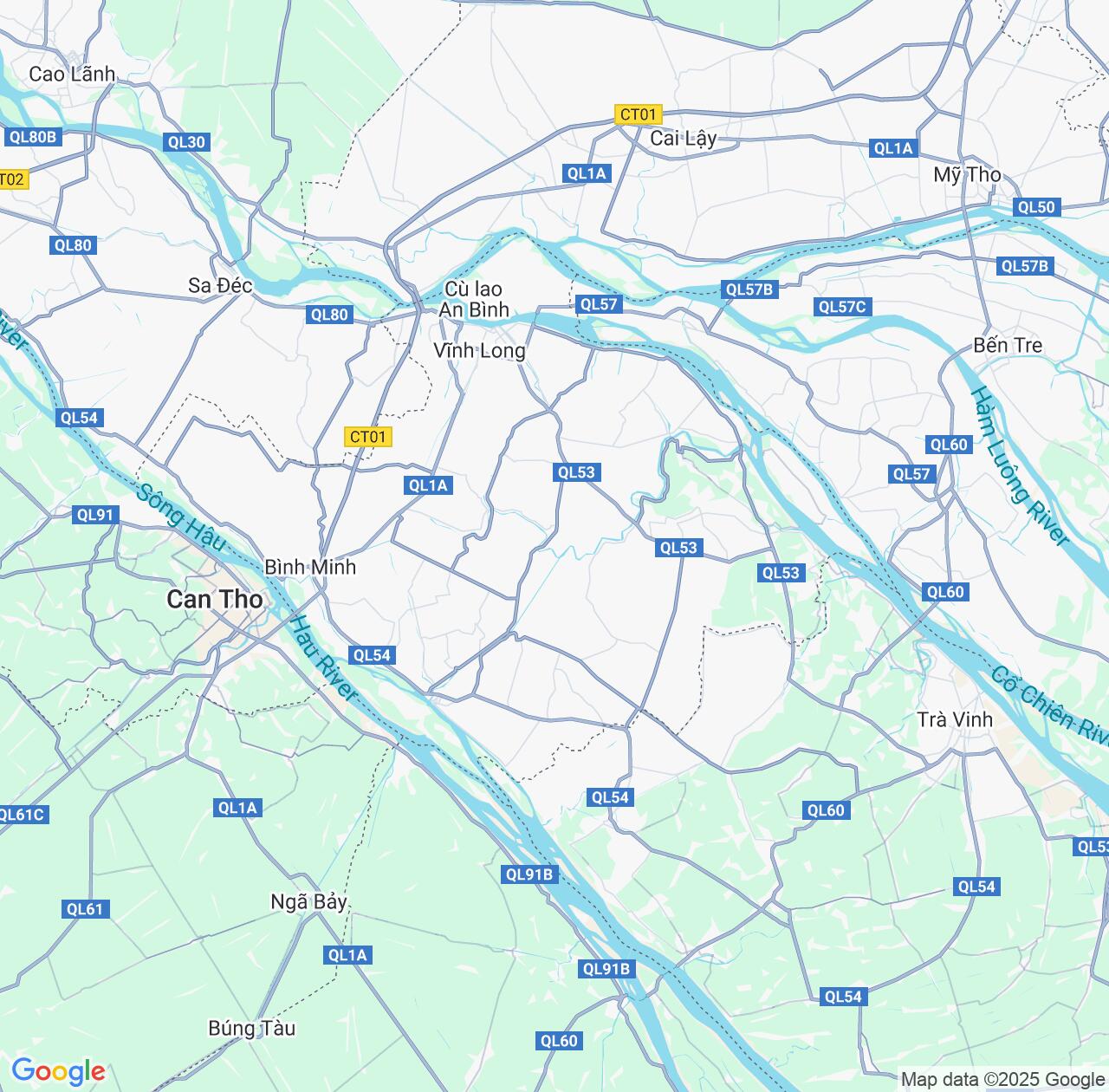 Map image for Intellectual Property Lawyers in Vĩnh Long Province and Vietnam IP firms at coordinates  ; .