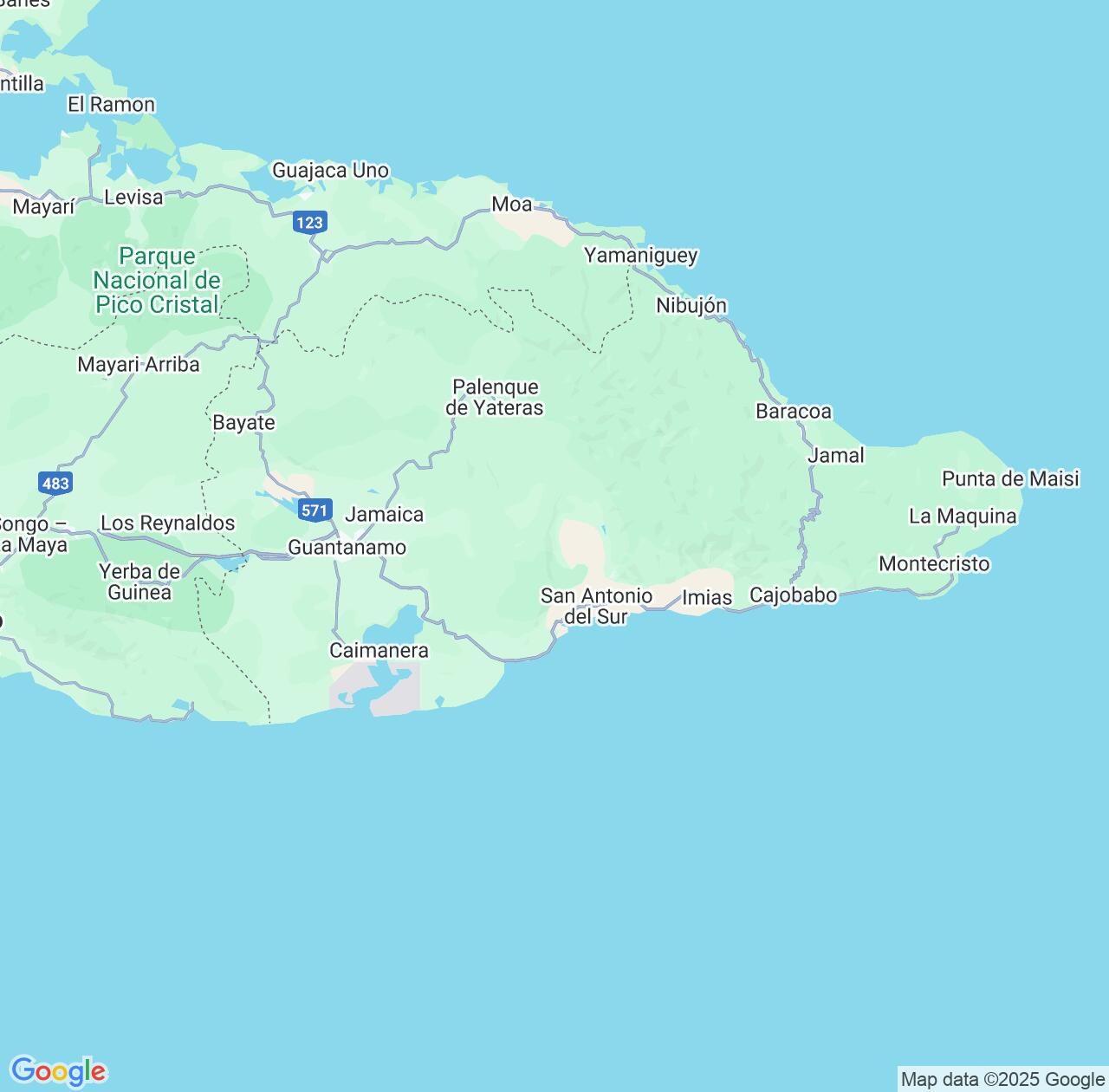 Map image for Intellectual Property Lawyers in Guantanamo Province and Cuba IP firms at coordinates  ; .