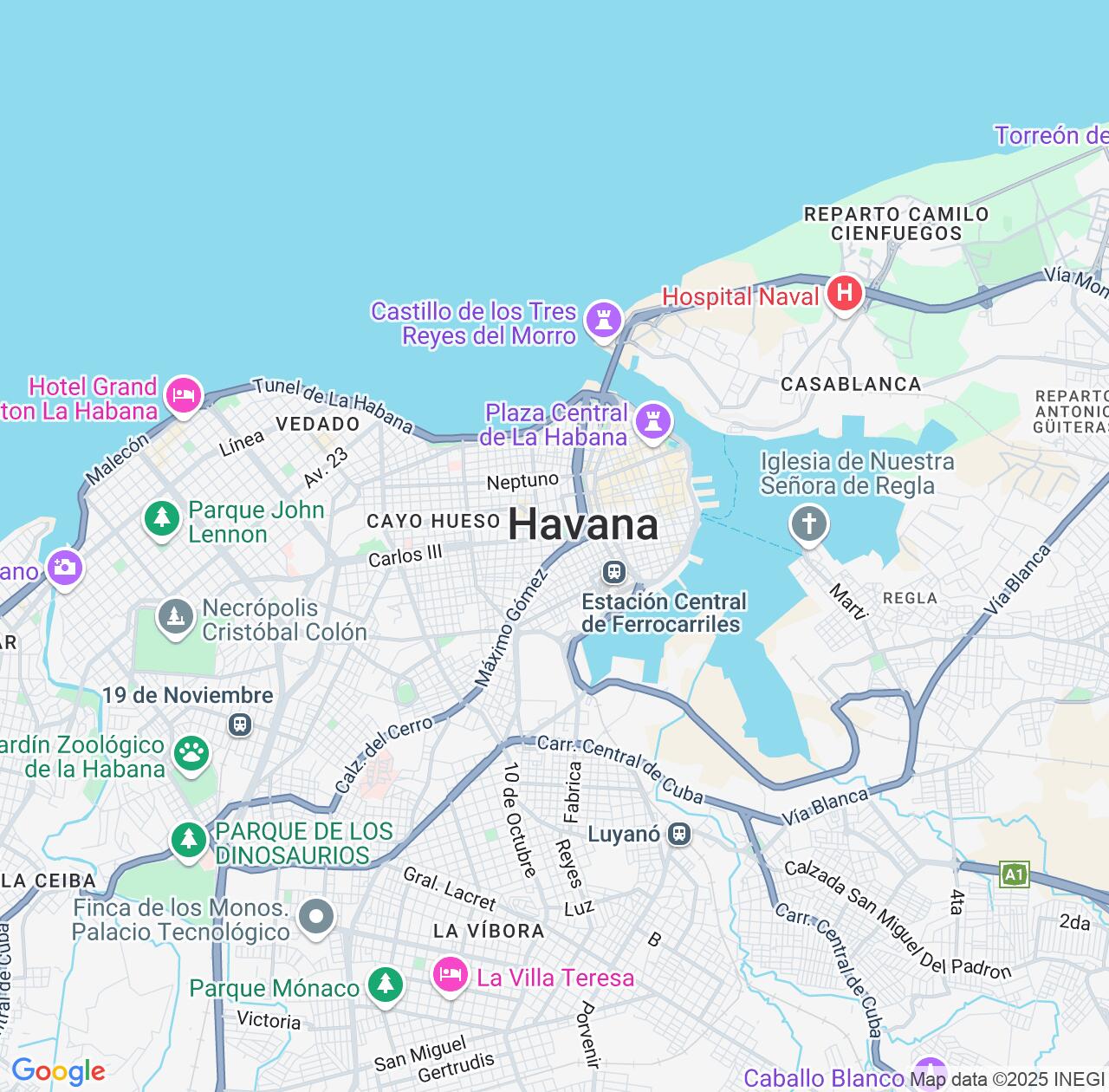 Map image for Intellectual Property Lawyers in Centro Habana and Havana IP firms at coordinates  ; .