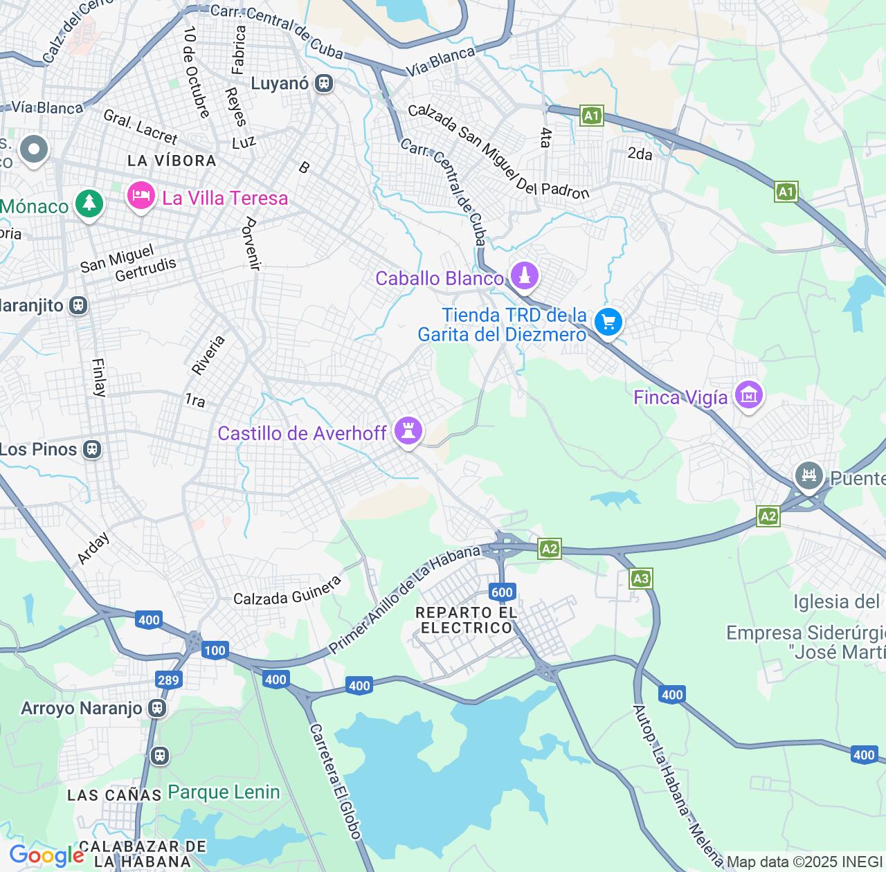 Map image for Intellectual Property Lawyers in Diez de Octubre and Havana IP firms at coordinates  ; .