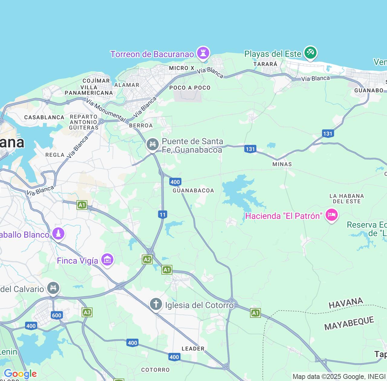 Map image for Intellectual Property Lawyers in Guanabacoa and Havana IP firms at coordinates  ; .