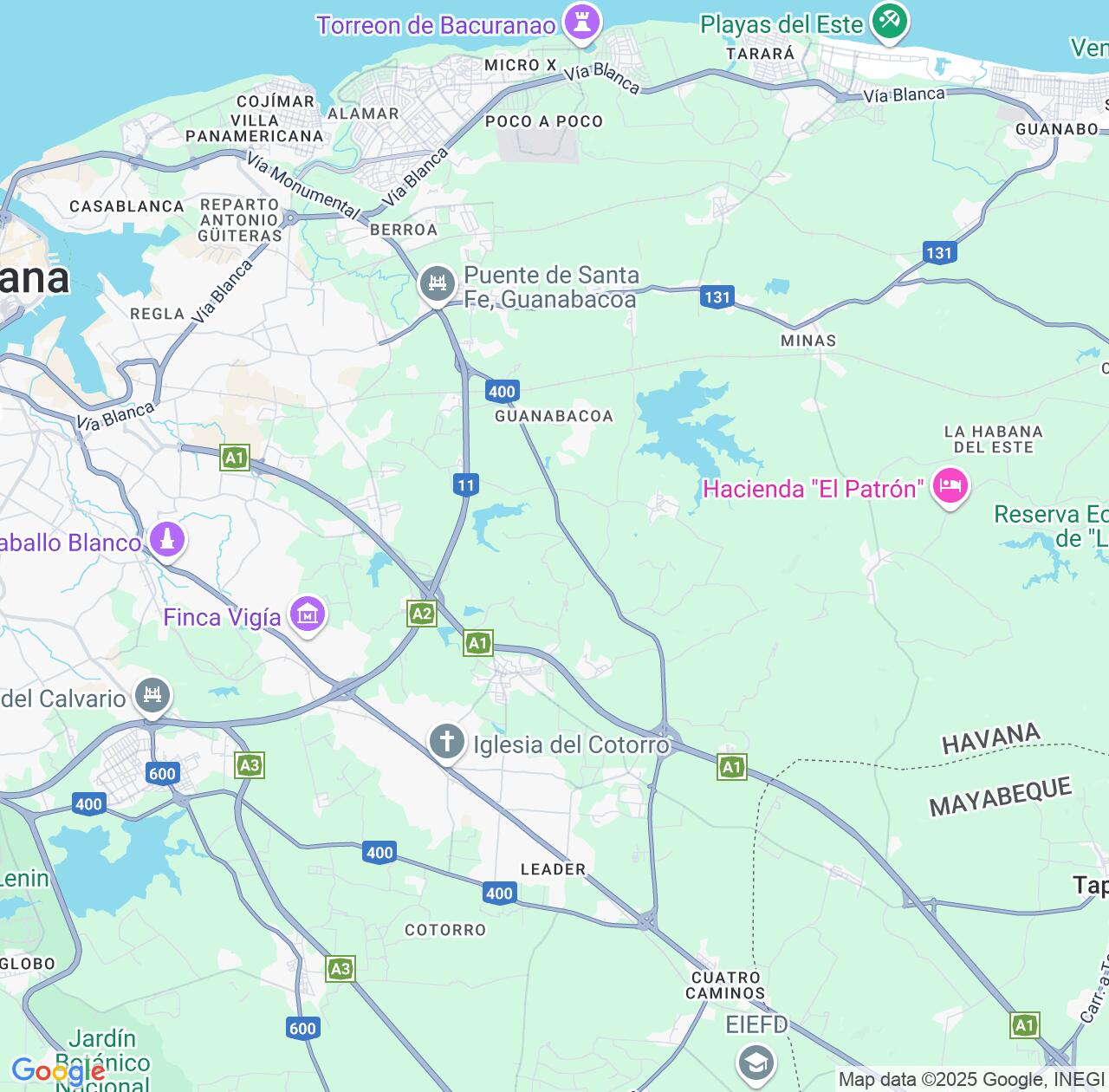 Map image for Intellectual Property Lawyers in San Miguel del Padrón and Havana IP firms at coordinates  ; .