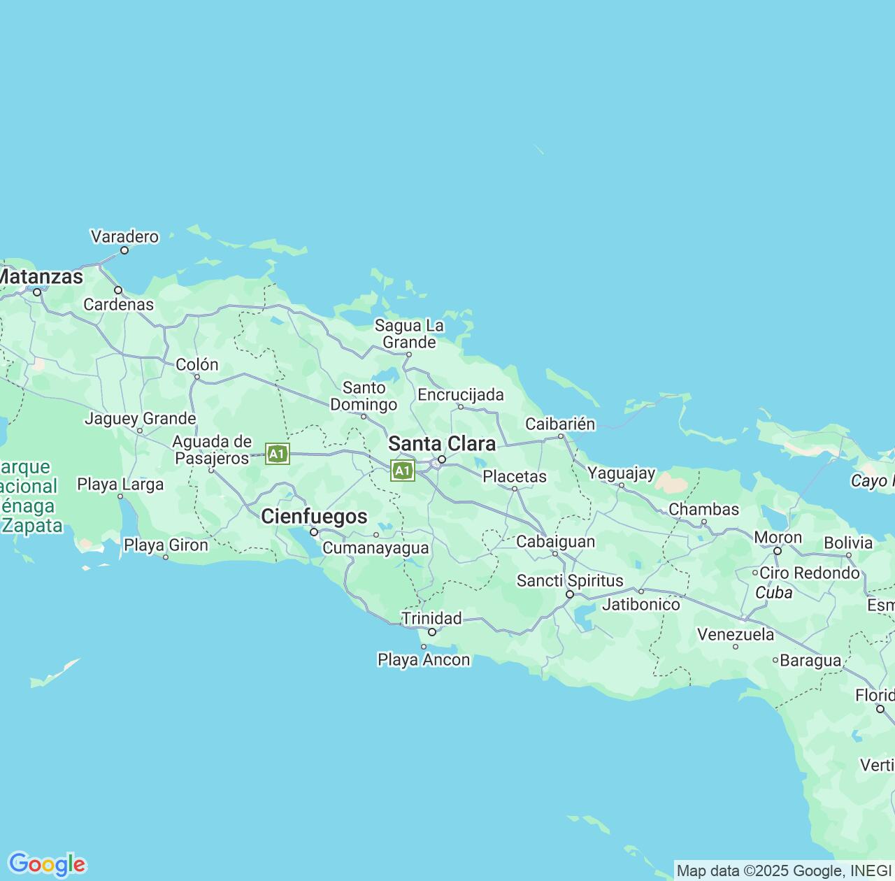 Map image for Intellectual Property Lawyers in Villa Clara Province and Cuba IP firms at coordinates  ; .