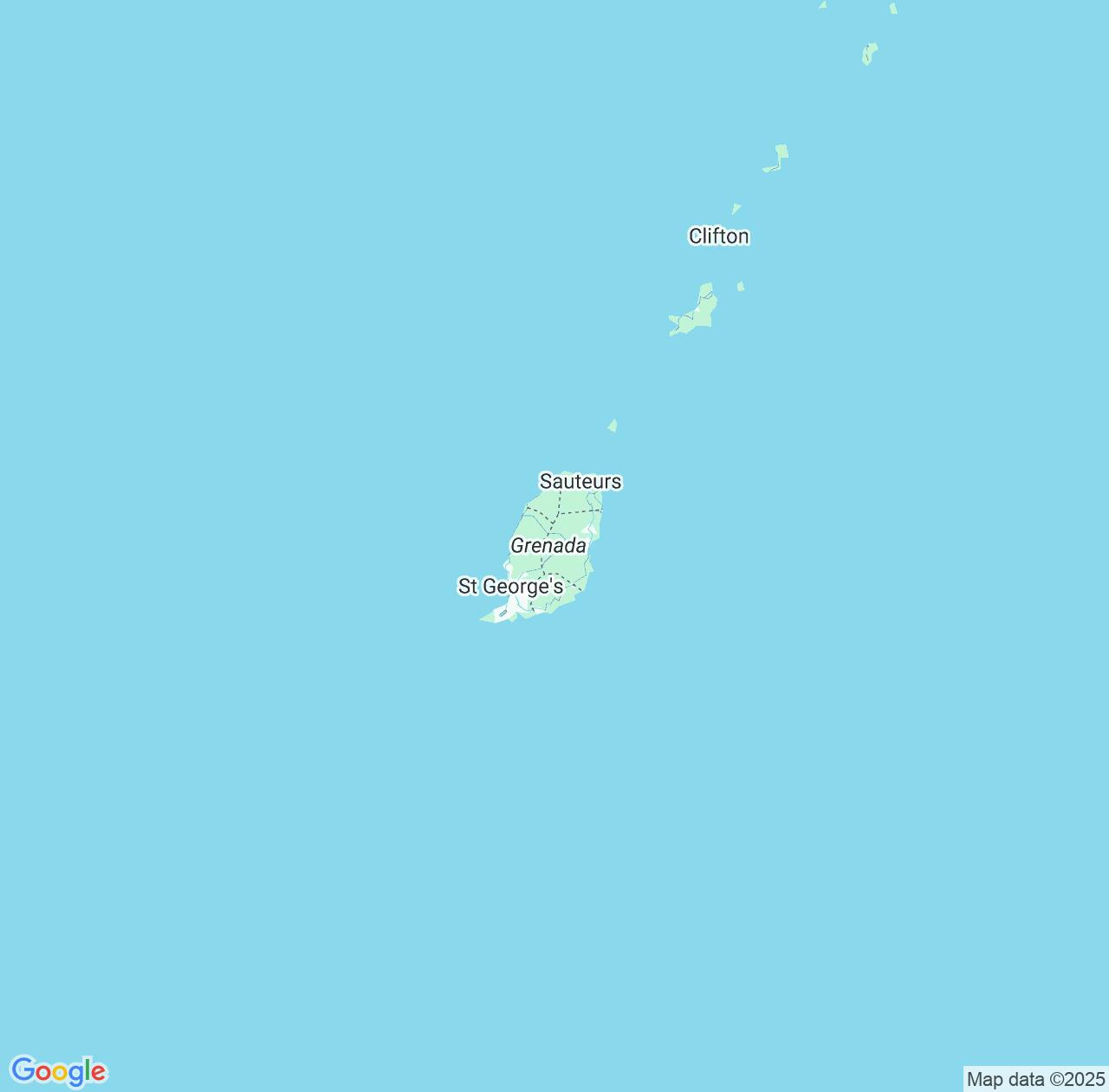 Map image for Intellectual Property Lawyers in Grenada and Central America IP firms at coordinates  ; .