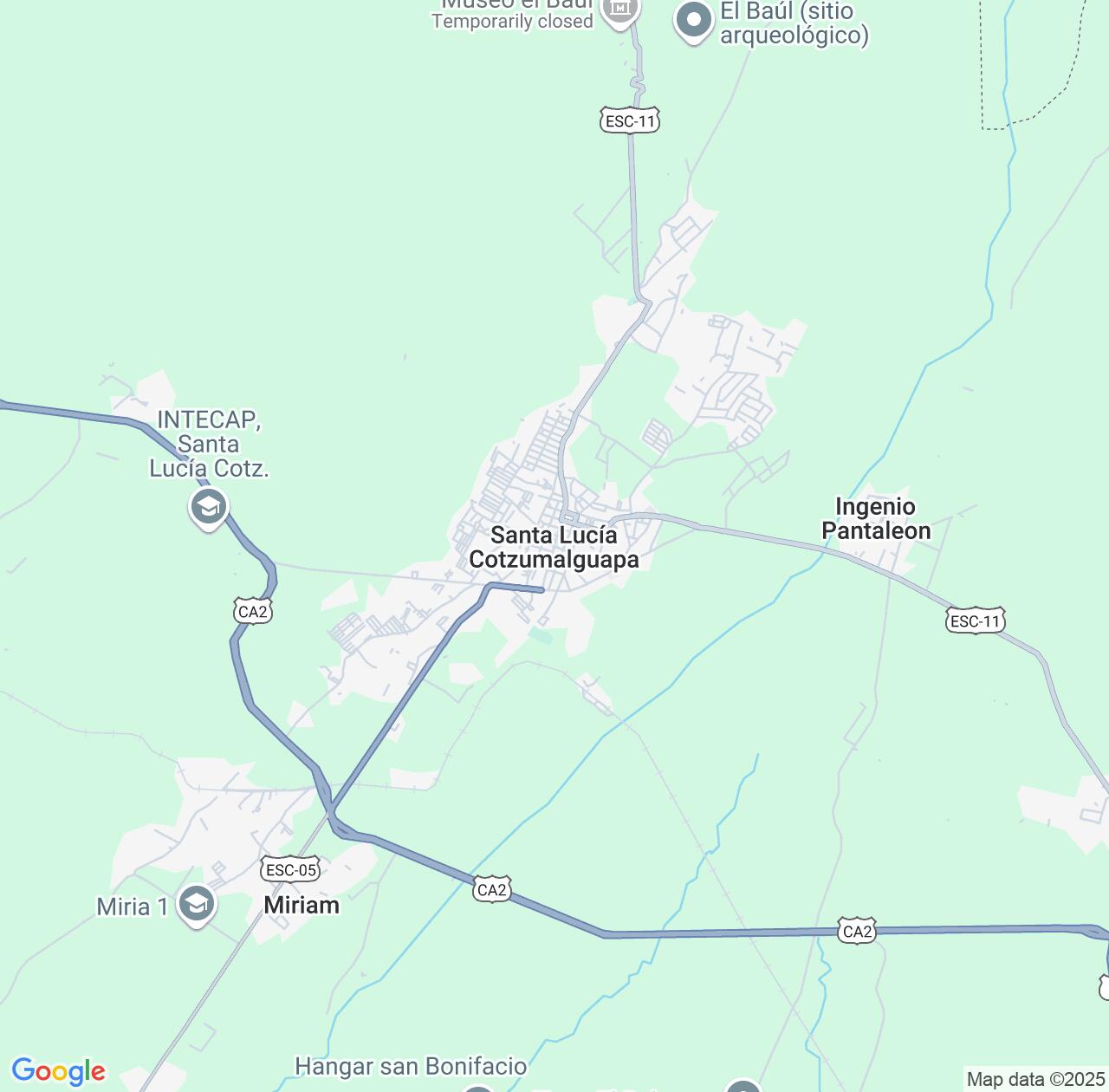 Map image for Intellectual Property Lawyers in Santa LucÃa Cotzumalguapa and Escuintla IP firms at coordinates  ; .