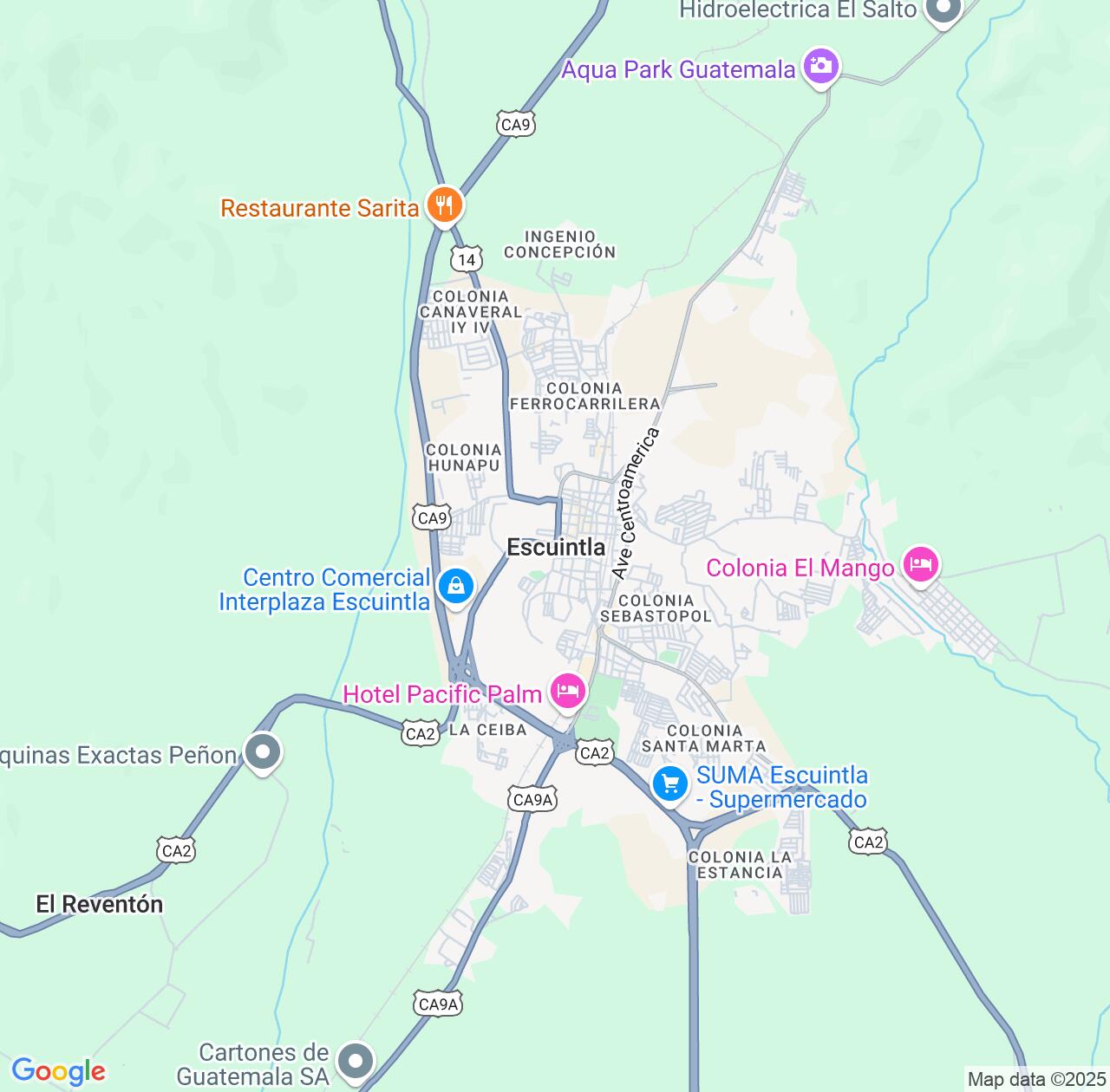 Map image for Intellectual Property Lawyers in Escuintla and Guatemala IP firms at coordinates  ; .