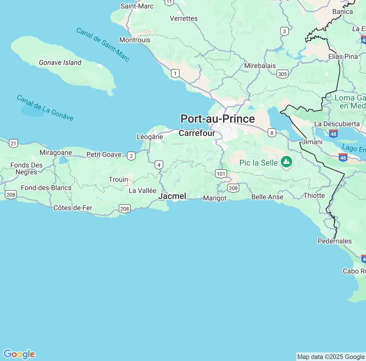 Map image for Intellectual Property Lawyers in Sud-Est and Haiti IP firms at coordinates  ; .