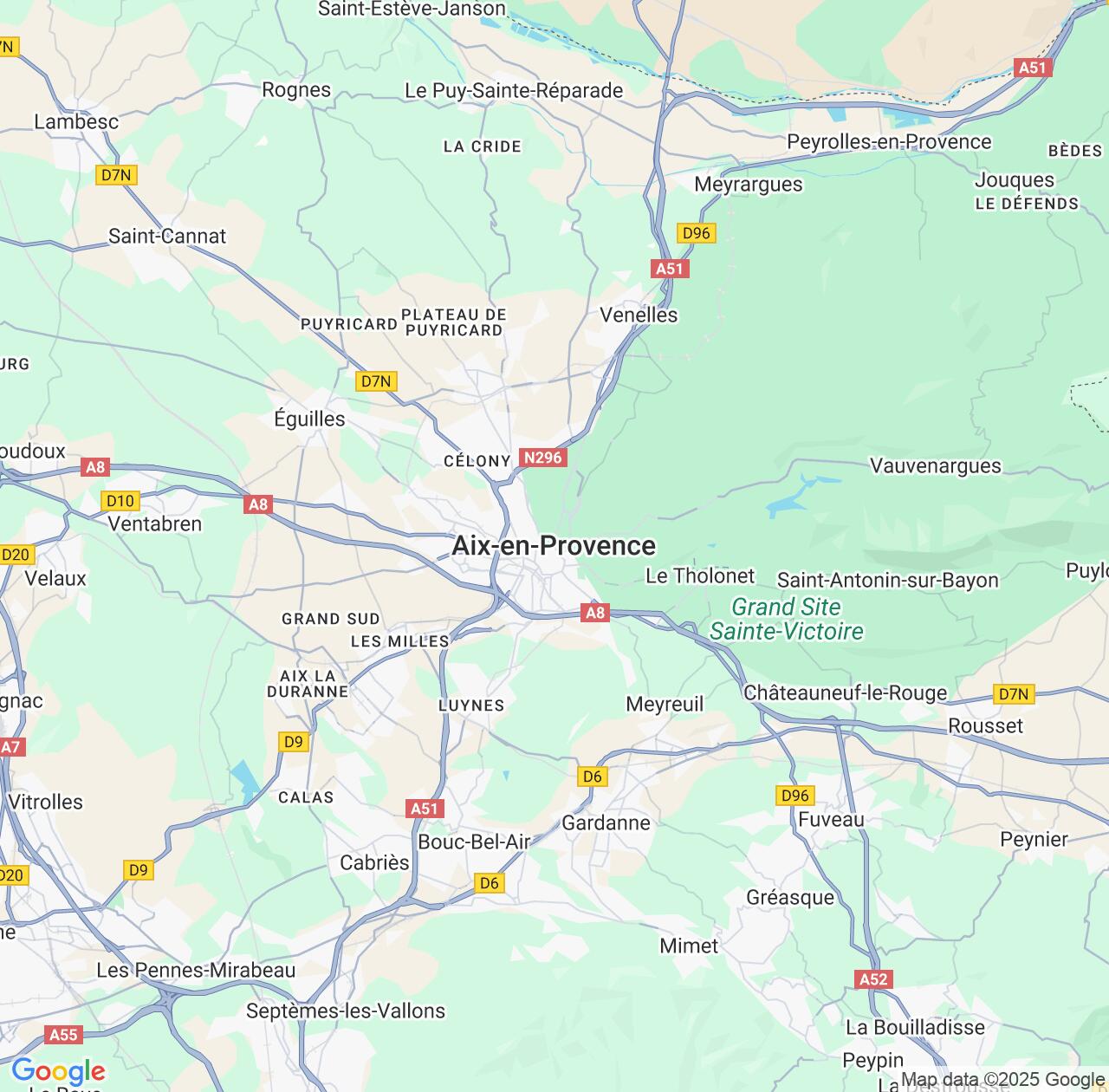 Map image for Intellectual Property Lawyers in Aix-en-Provence and Provence-Alpes-Côte d'Azur IP firms at coordinates  ; .