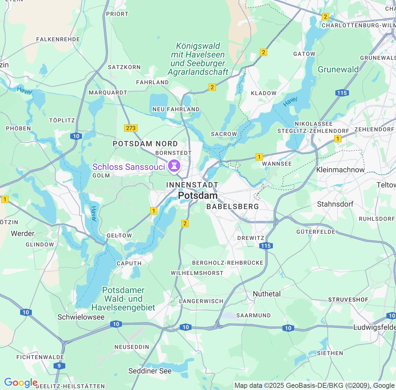 Map image for Intellectual Property Lawyers in Potsdam and Brandenburg IP firms at coordinates  ; .