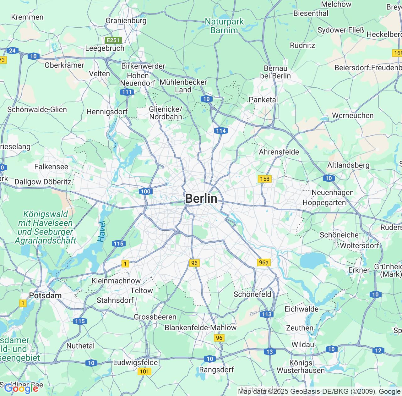 Map image for Intellectual Property Lawyers in Berlin and State of Berlin IP firms at coordinates  ; .