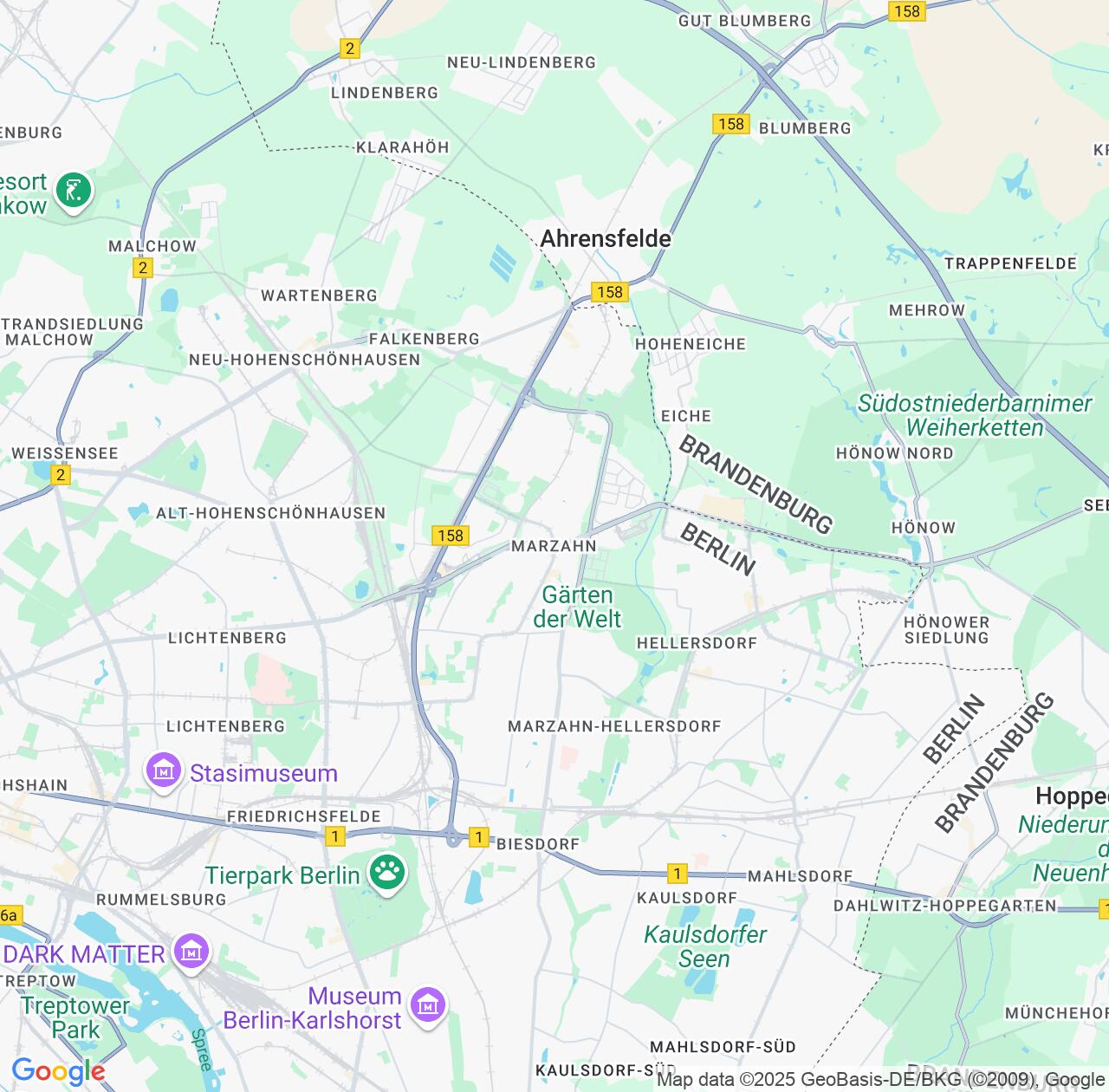 Map image for Intellectual Property Lawyers in Marzahn and State of Berlin IP firms at coordinates  ; .