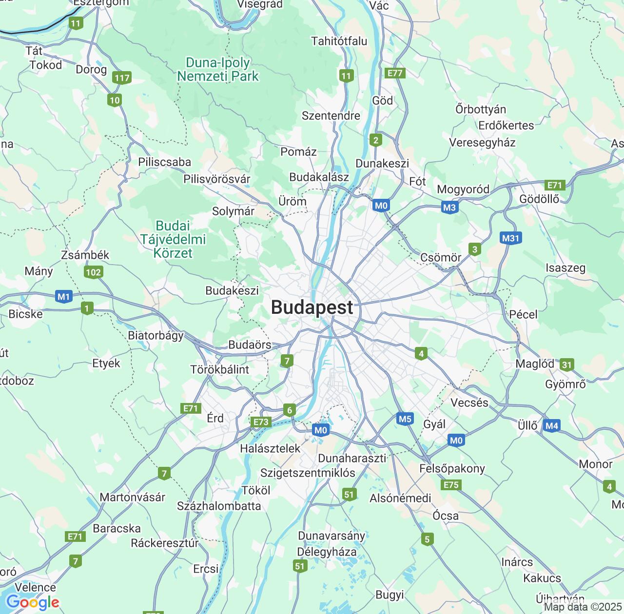 Map image for Intellectual Property Lawyers in Budapest and Hungary IP firms at coordinates  ; .