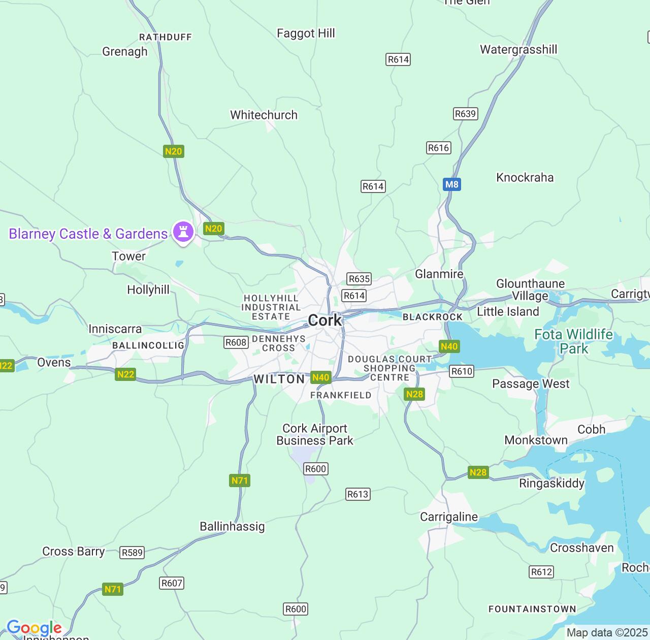 Map image for Intellectual Property Lawyers in Cork and Munster IP firms at coordinates  ; .