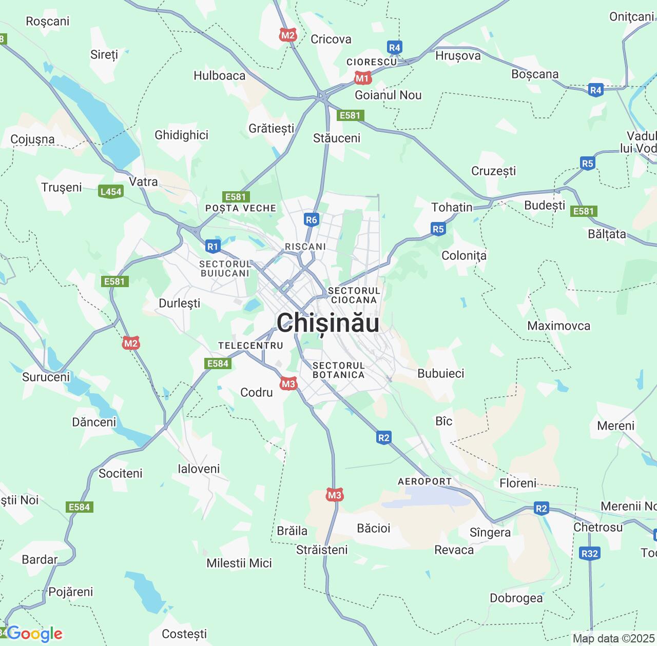 Map image for Intellectual Property Lawyers in Chisinau and Chișinău Municipality IP firms at coordinates  ; .
