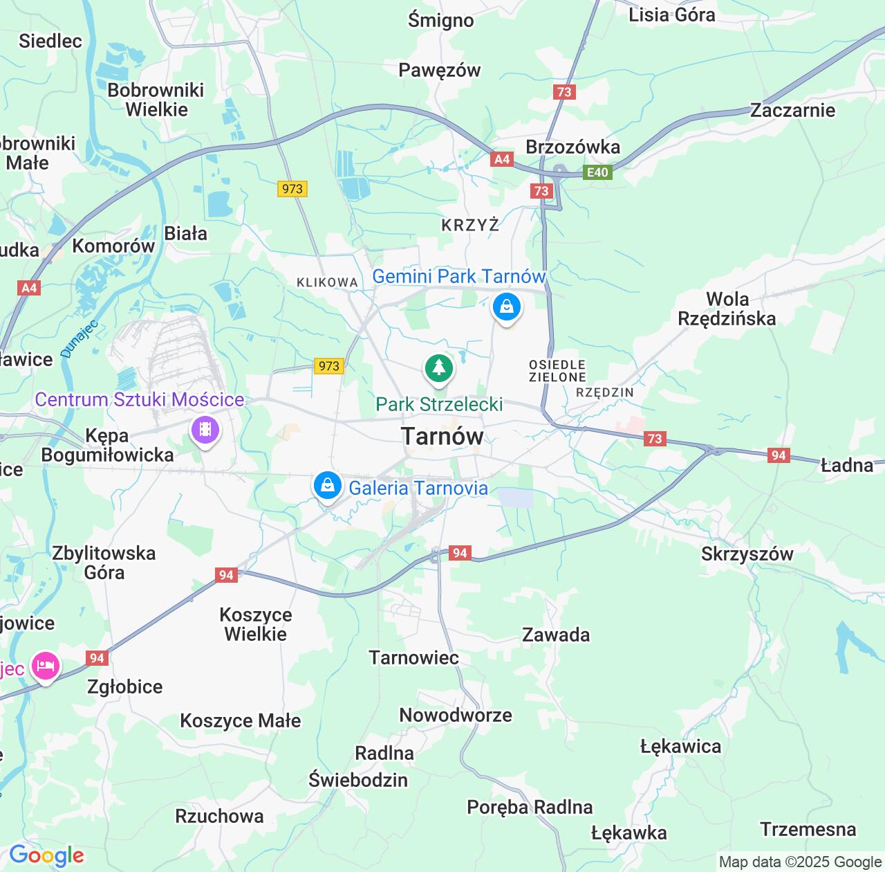 Map image for Intellectual Property Lawyers in Tarnow and Lesser Poland IP firms at coordinates  ; .