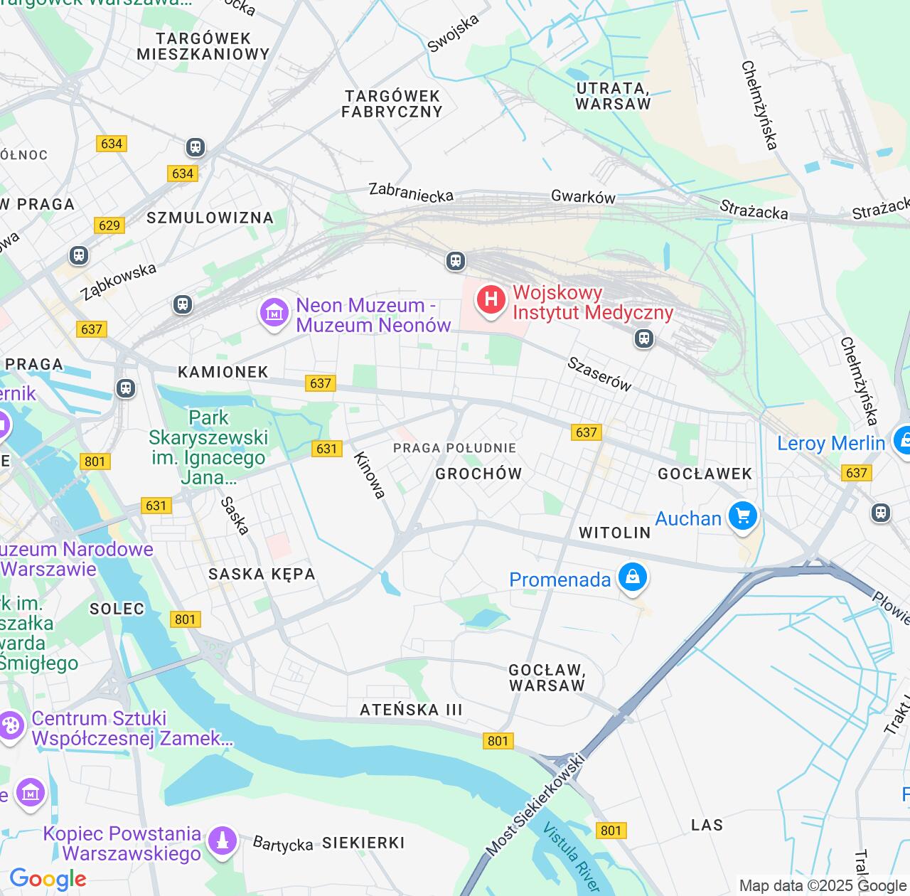 Map image for Intellectual Property Lawyers in Praga Poludnie and Mazovia IP firms at coordinates  ; .