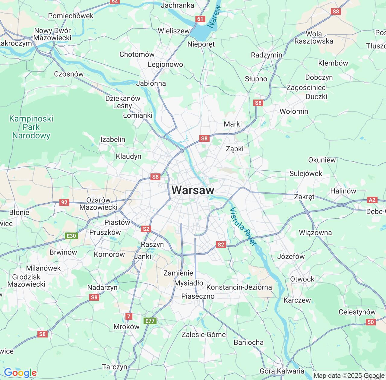 Map image for Intellectual Property Lawyers in Warsaw and Mazovia IP firms at coordinates  ; .