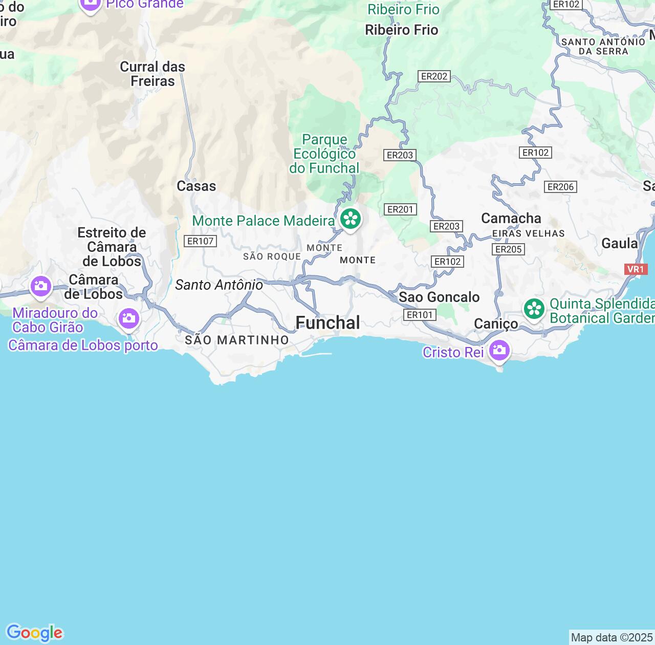 Map image for Intellectual Property Lawyers in Funchal and Madeira IP firms at coordinates  ; .