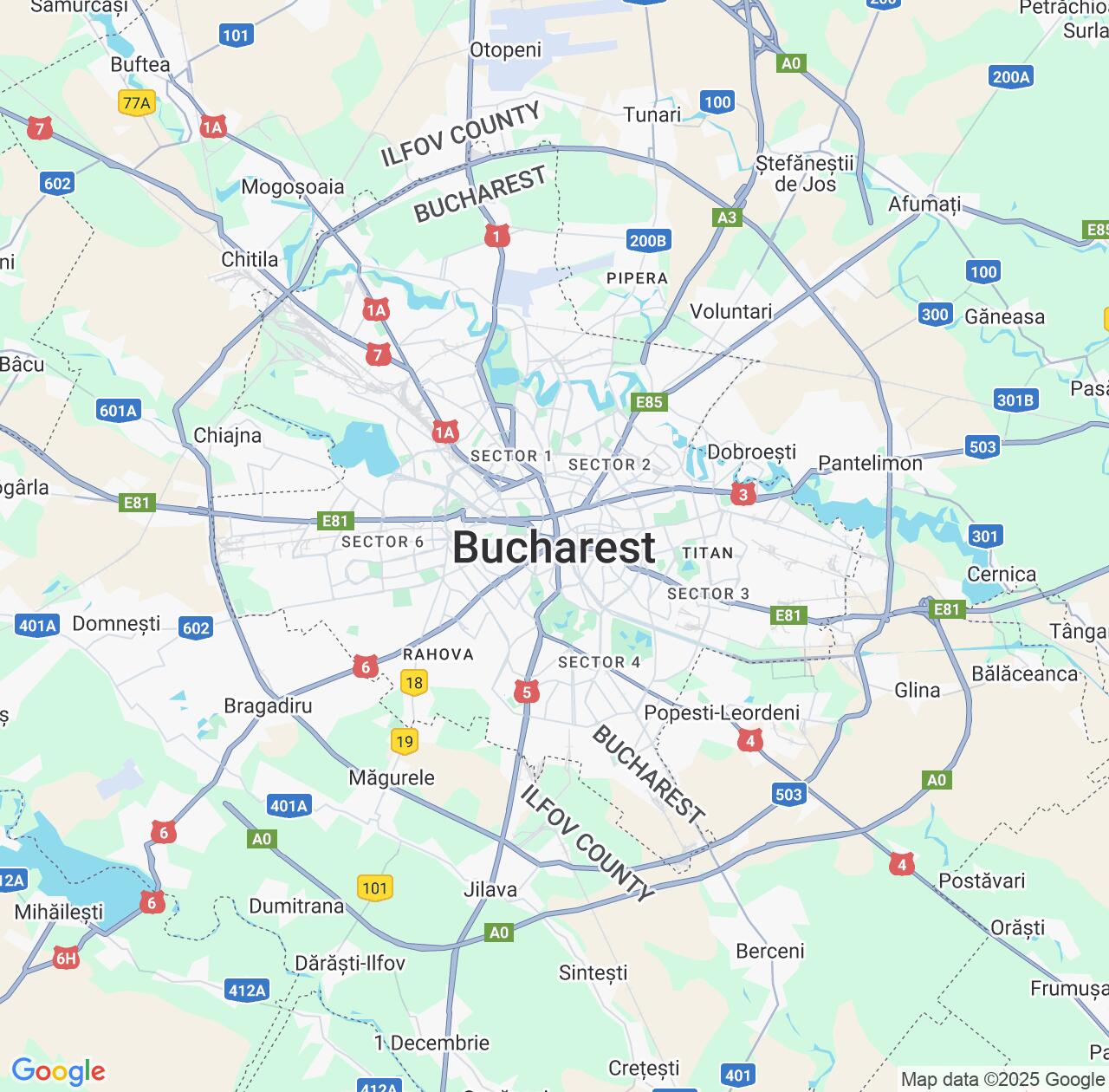 Map image for Intellectual Property Lawyers in București and Romania IP firms at coordinates  ; .