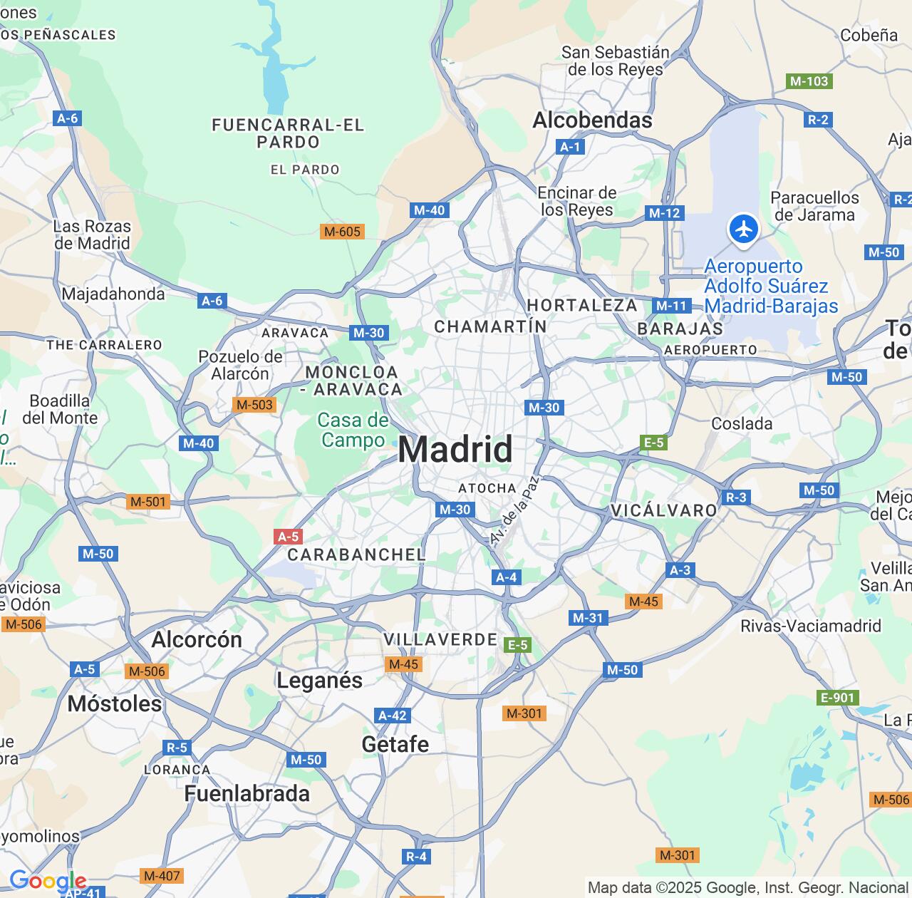 Map image for Intellectual Property Lawyers in Madrid and Spain IP firms at coordinates  ; .