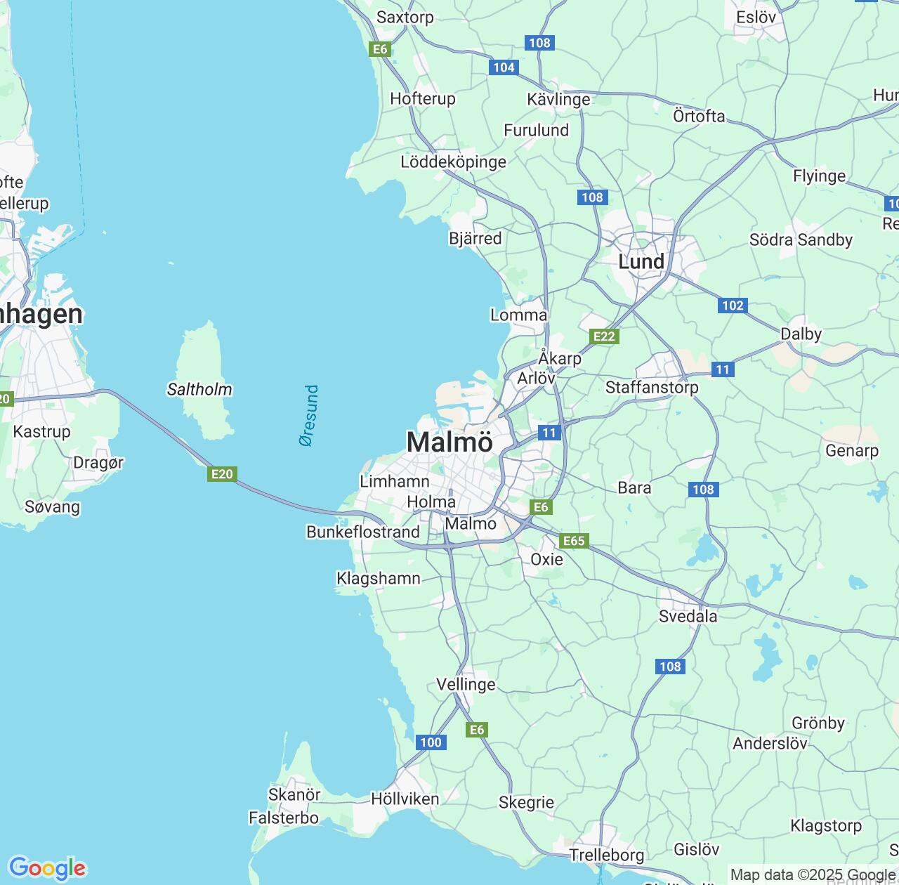 Map image for Intellectual Property Lawyers in Malmoe and Skåne IP firms at coordinates  ; .