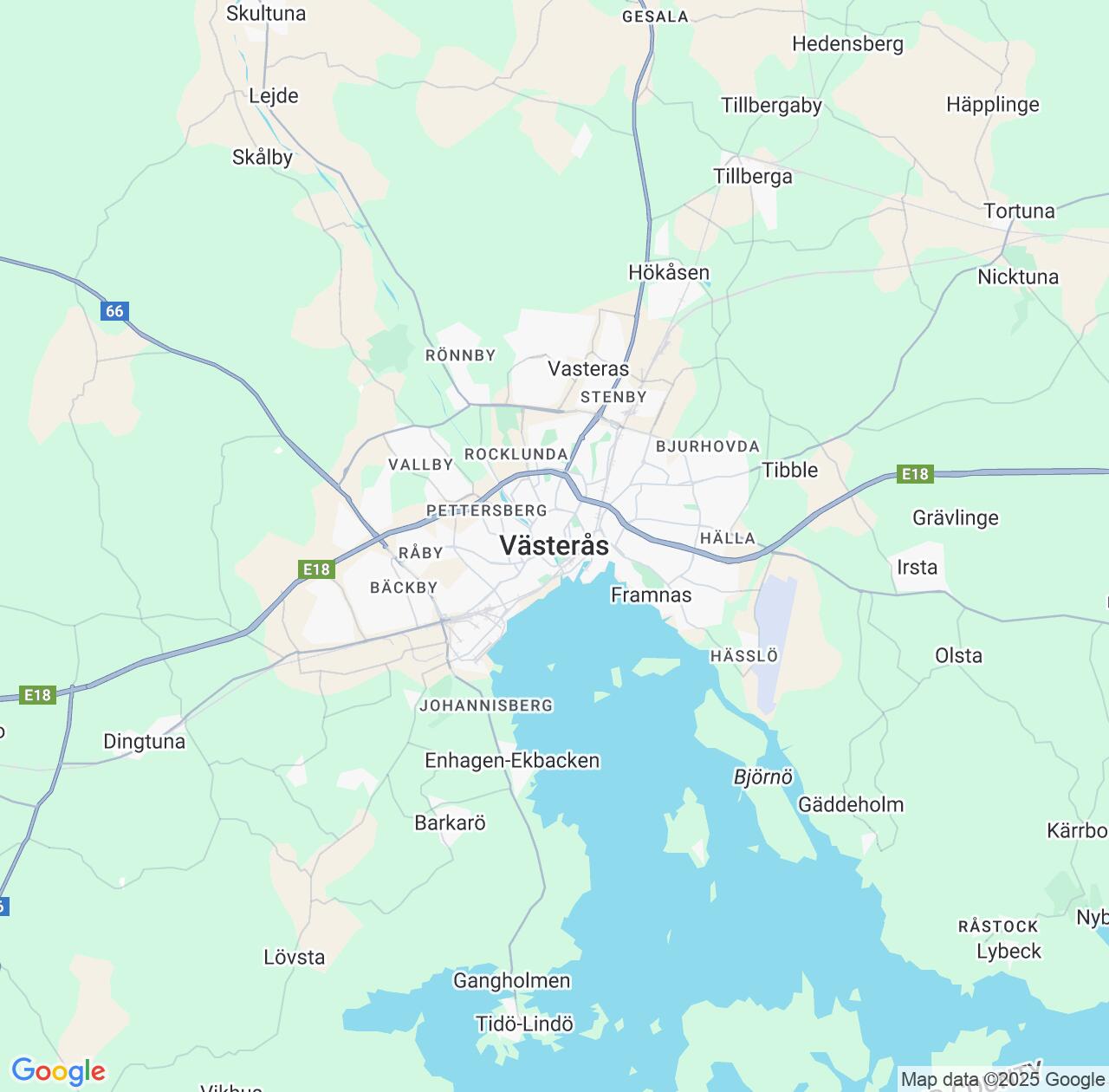 Map image for Intellectual Property Lawyers in Vaesteras and Västmanland IP firms at coordinates  ; .