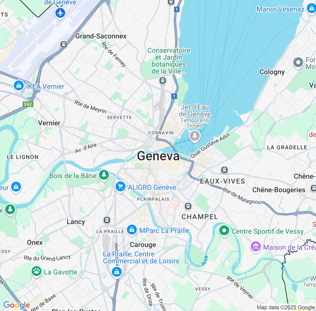 Map image for Intellectual Property Lawyers in Geneva and Switzerland IP firms at coordinates  ; .