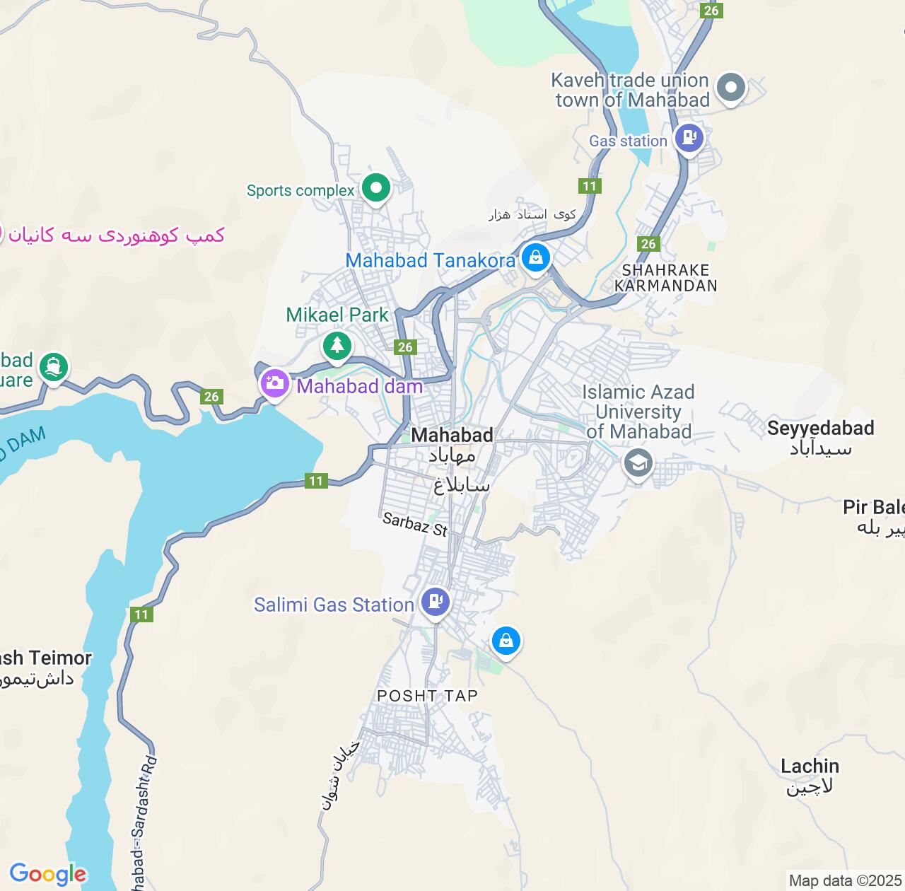 Map image for Intellectual Property Lawyers in Mahabad and West Azerbaijan IP firms at coordinates  ; .
