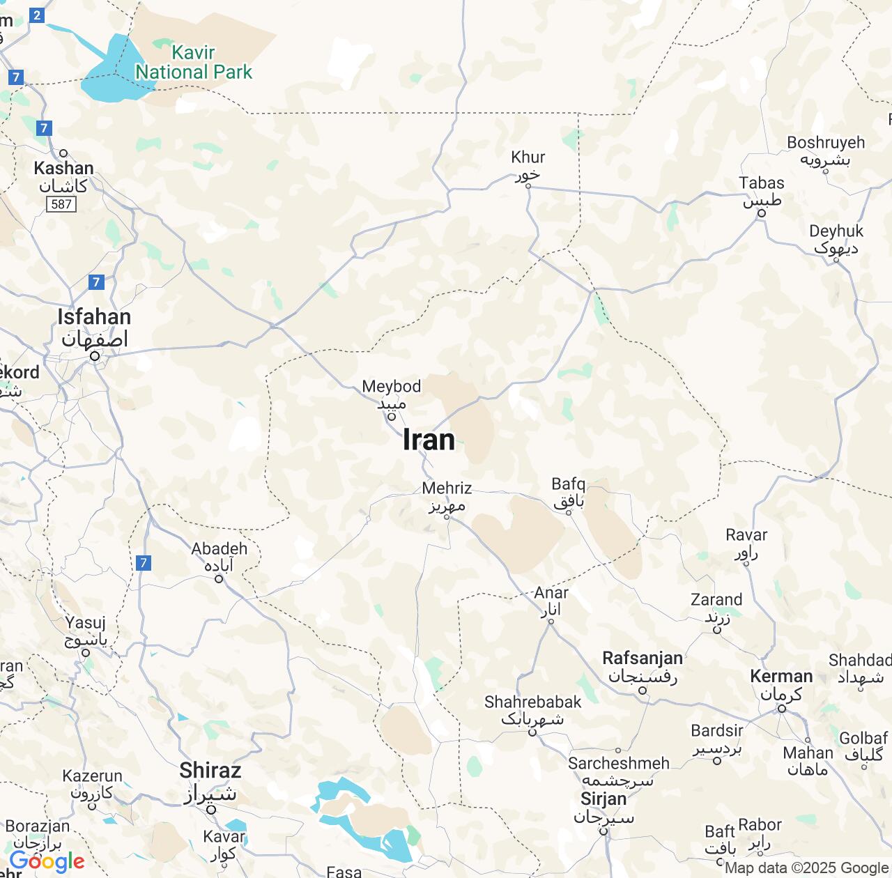 Map image for Intellectual Property Lawyers in Yazd Province and Iran IP firms at coordinates  ; .