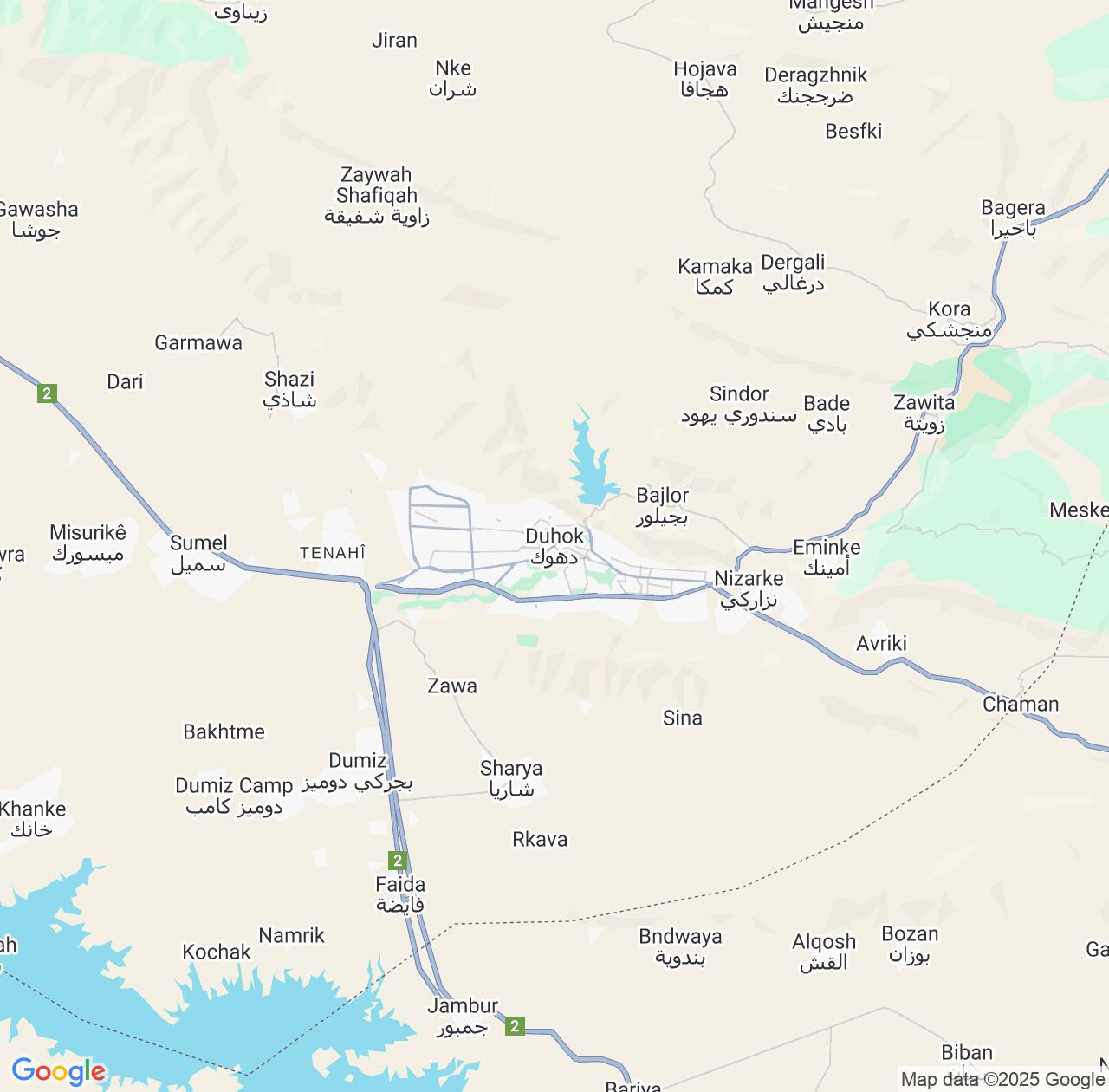 Map image for Intellectual Property Lawyers in Duhok and Iraq IP firms at coordinates  ; .