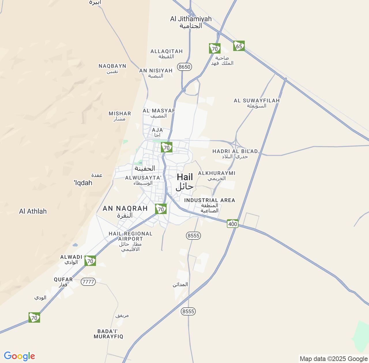 Map image for Intellectual Property Lawyers in Ha'il and Ha'il Region IP firms at coordinates  ; .