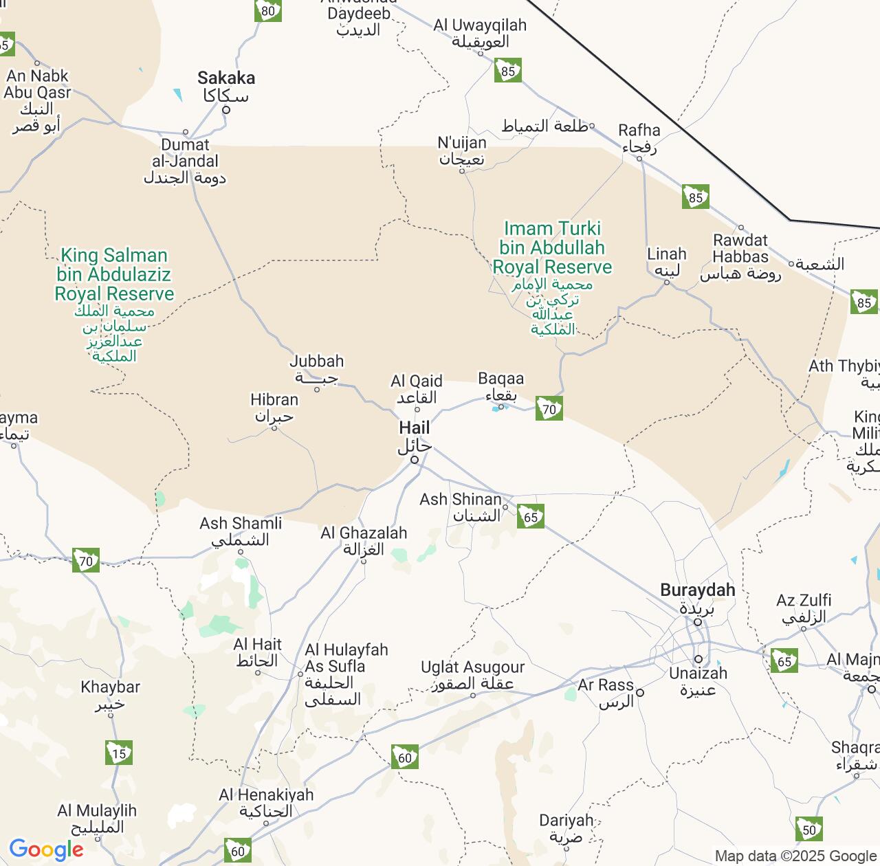 Map image for Intellectual Property Lawyers in Ha'il Region and Saudi Arabia IP firms at coordinates  ; .