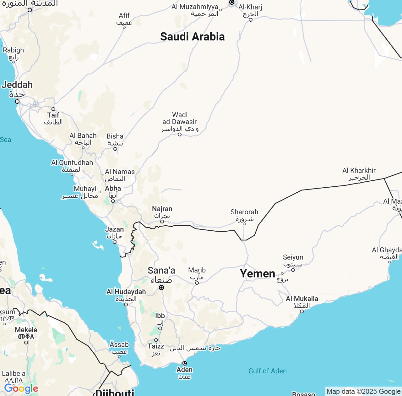 Map image for Intellectual Property Lawyers in Najran Region and Saudi Arabia IP firms at coordinates  ; .