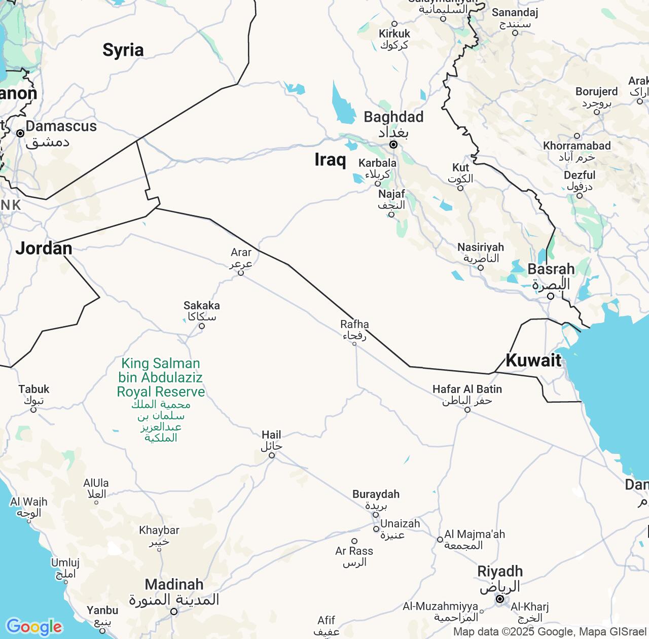 Map image for Intellectual Property Lawyers in Northern Borders Region and Saudi Arabia IP firms at coordinates  ; .