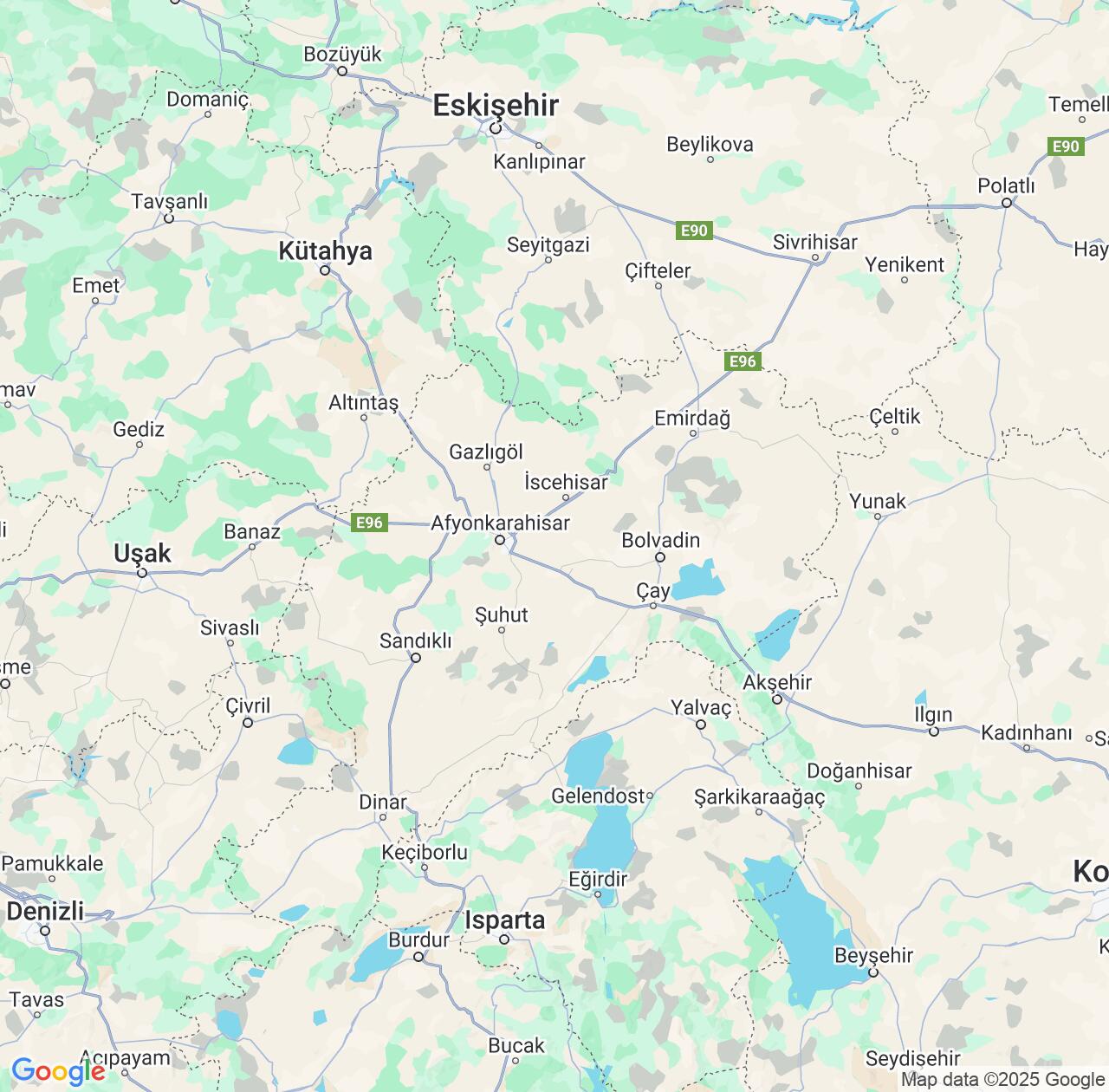 Map image for Intellectual Property Lawyers in Afyonkarahisar Province and Turkey IP firms at coordinates  ; .