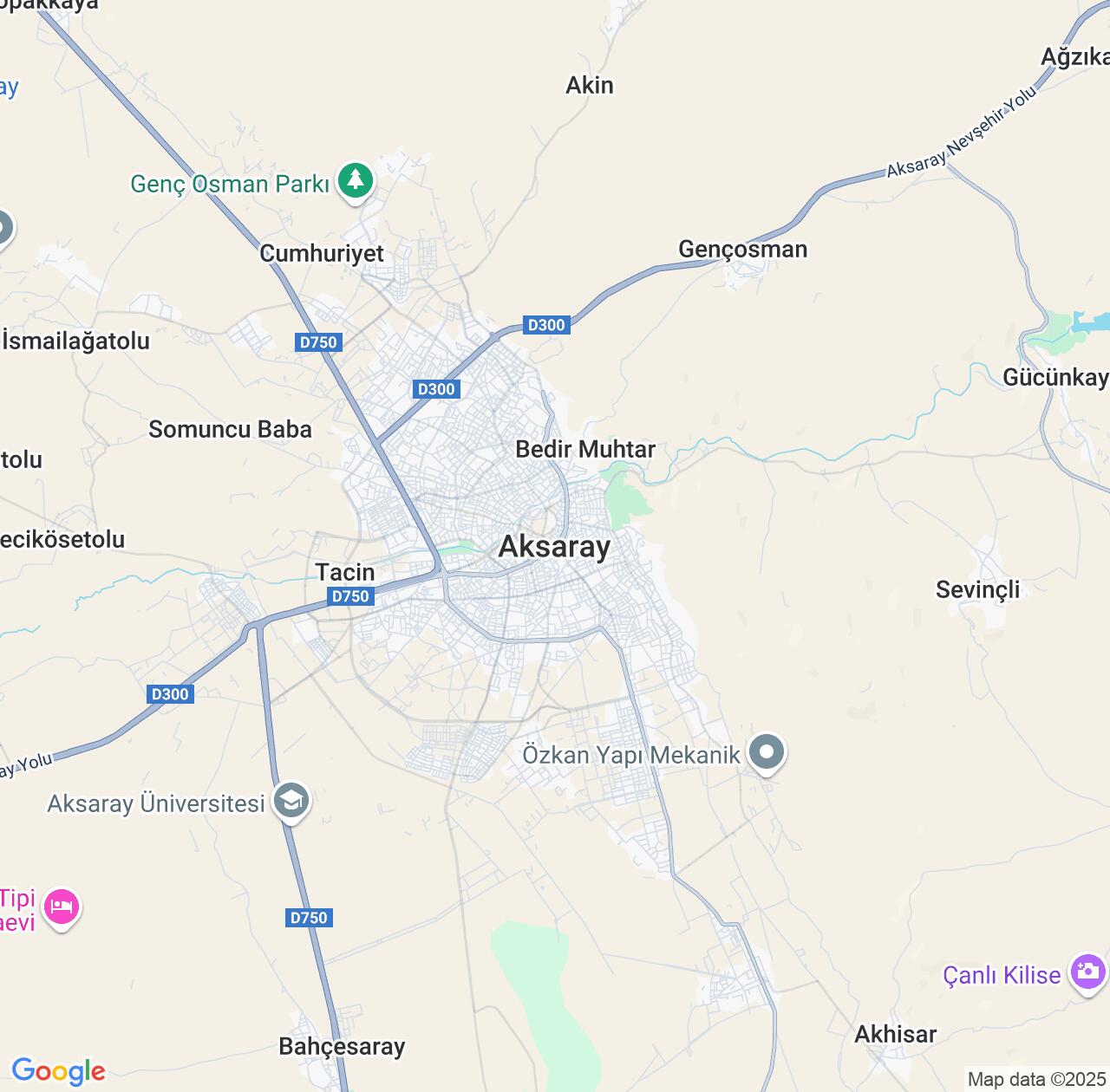 Map image for Intellectual Property Lawyers in Aksaray and Turkey IP firms at coordinates  ; .